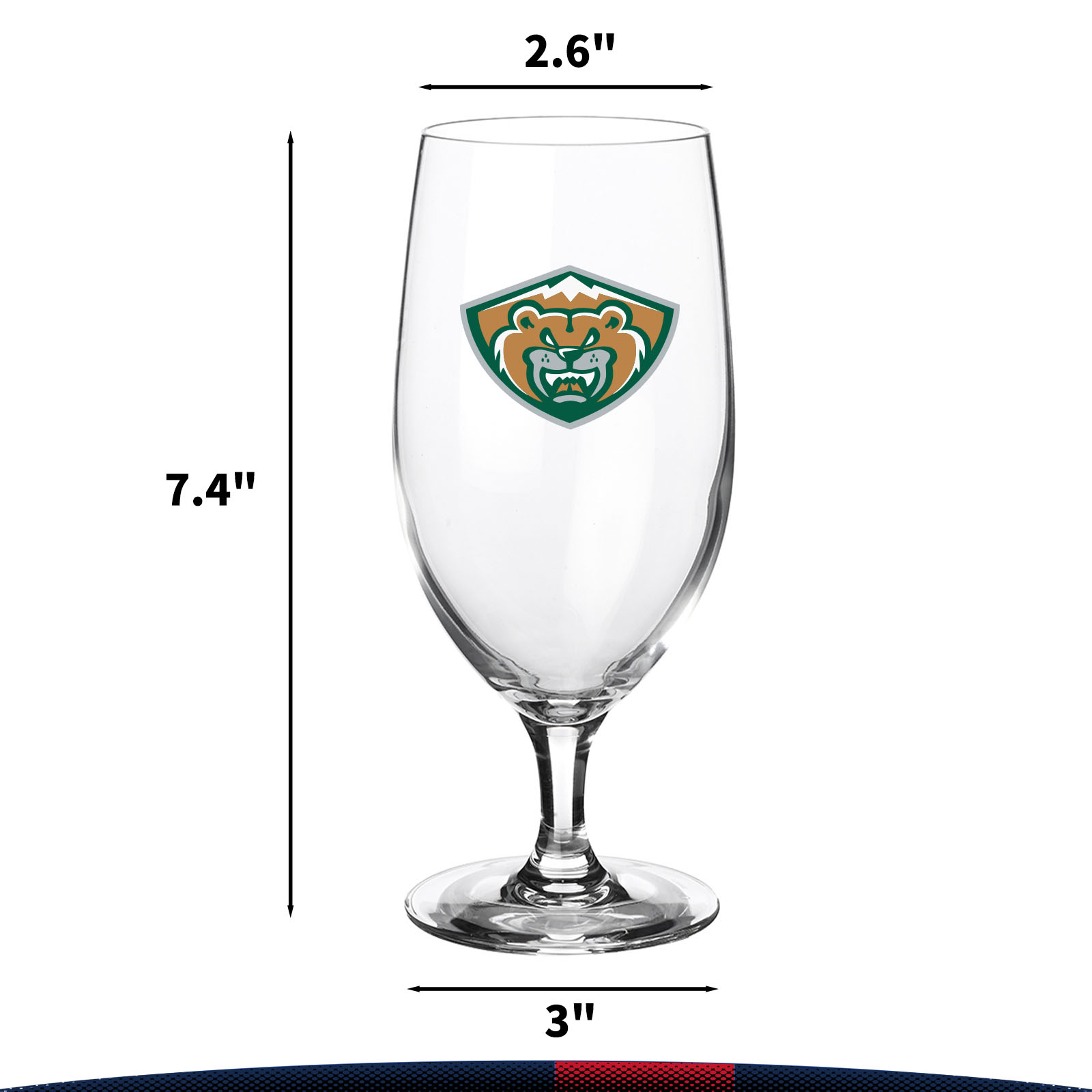 16 oz. Elegant Cabernet-Inspired Iced Tea Glasses 3