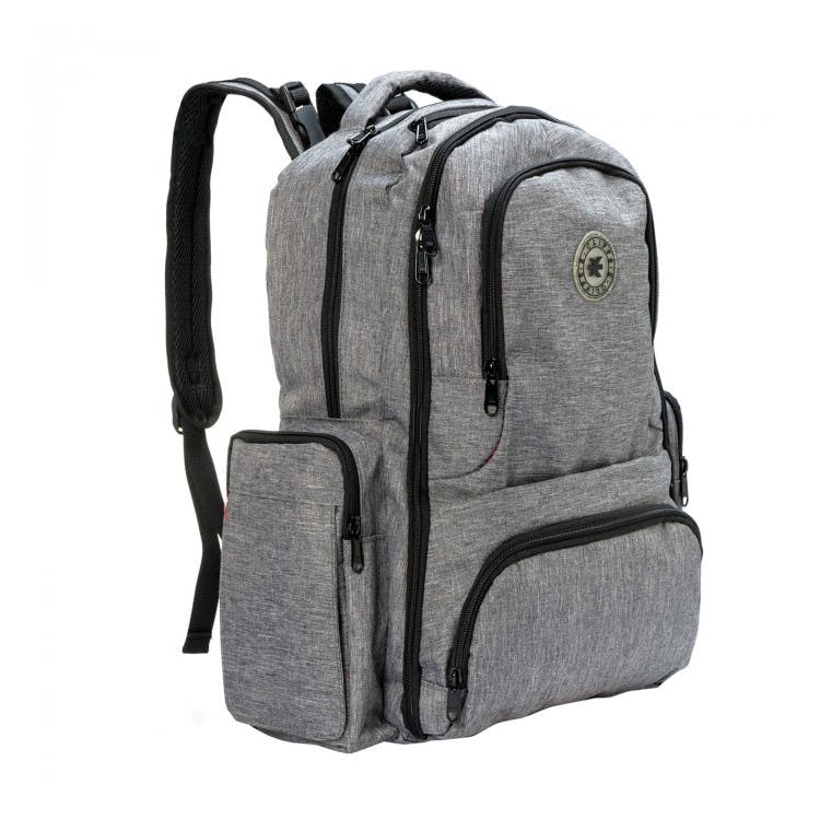 Baby Diaper Changing Backpacks - Gray Multi-Functions 1