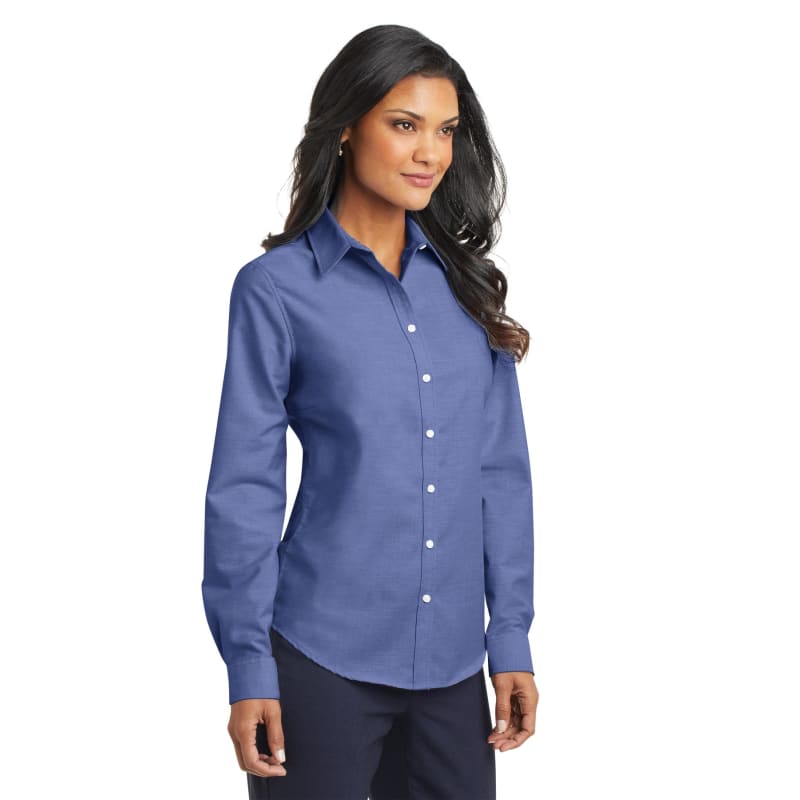 Port Authority Ladies SuperPro Oxford Shirt. 29