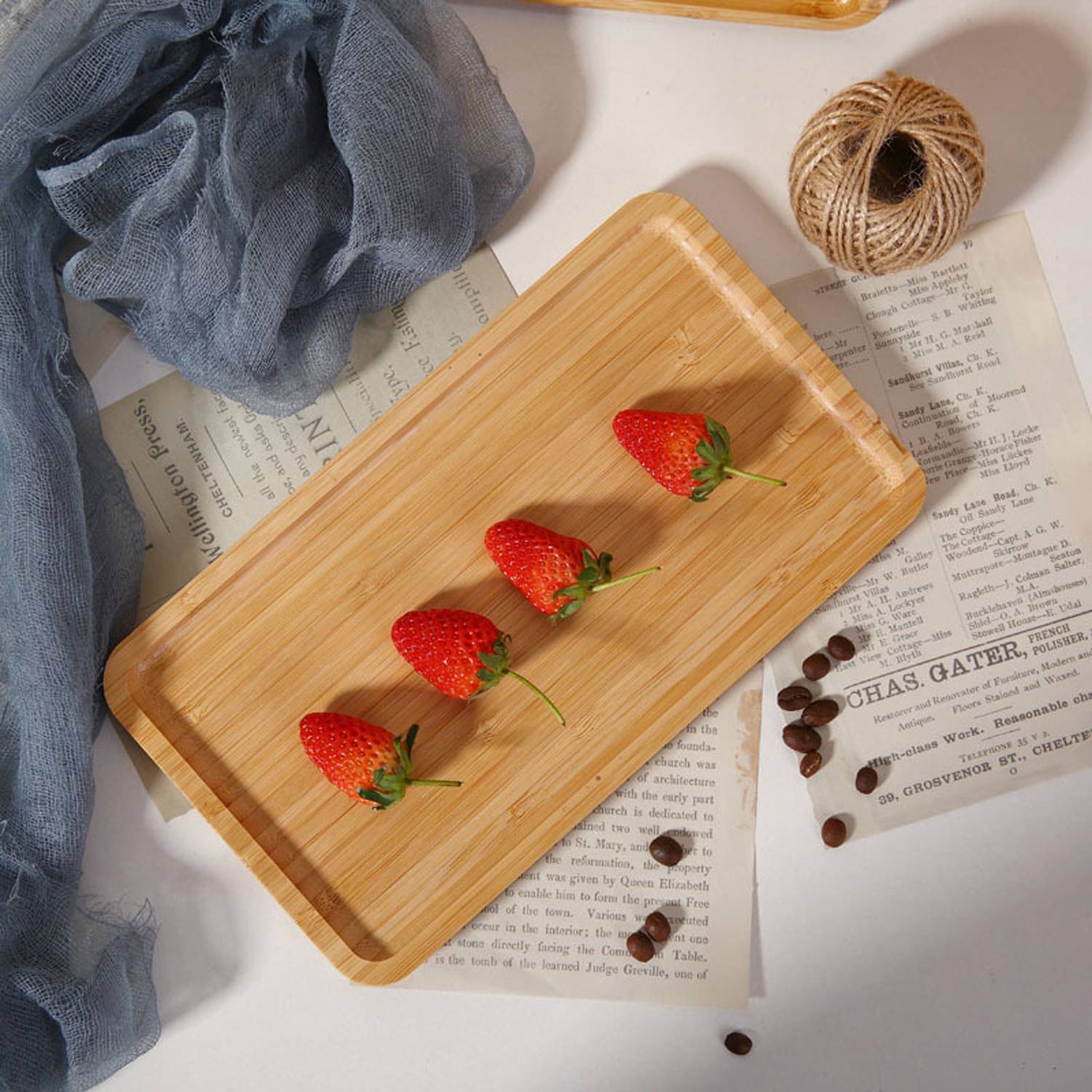 Wooden Dinner Plate 2