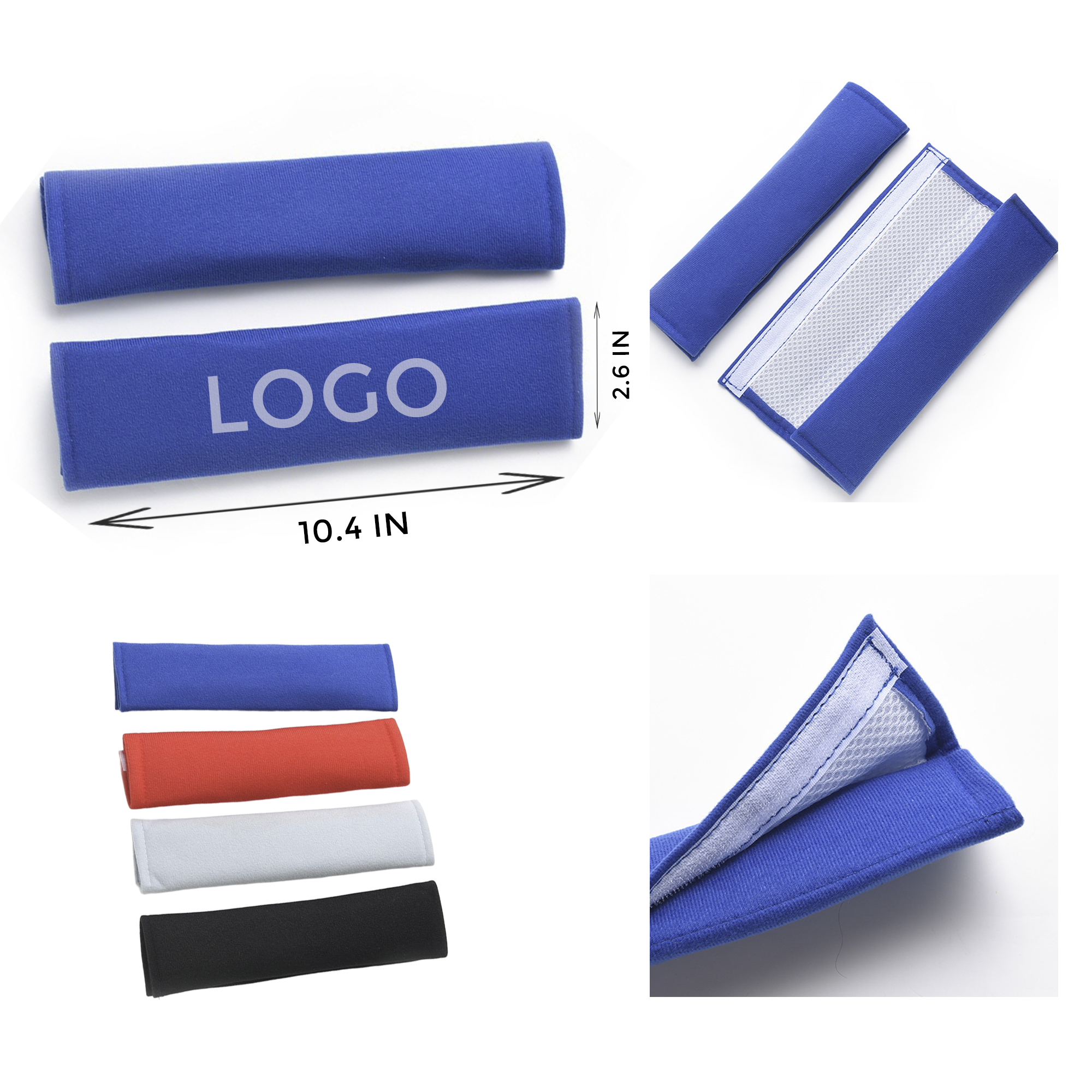 MOQ 10 PCS Stylish Car Seat Belt Cover 1