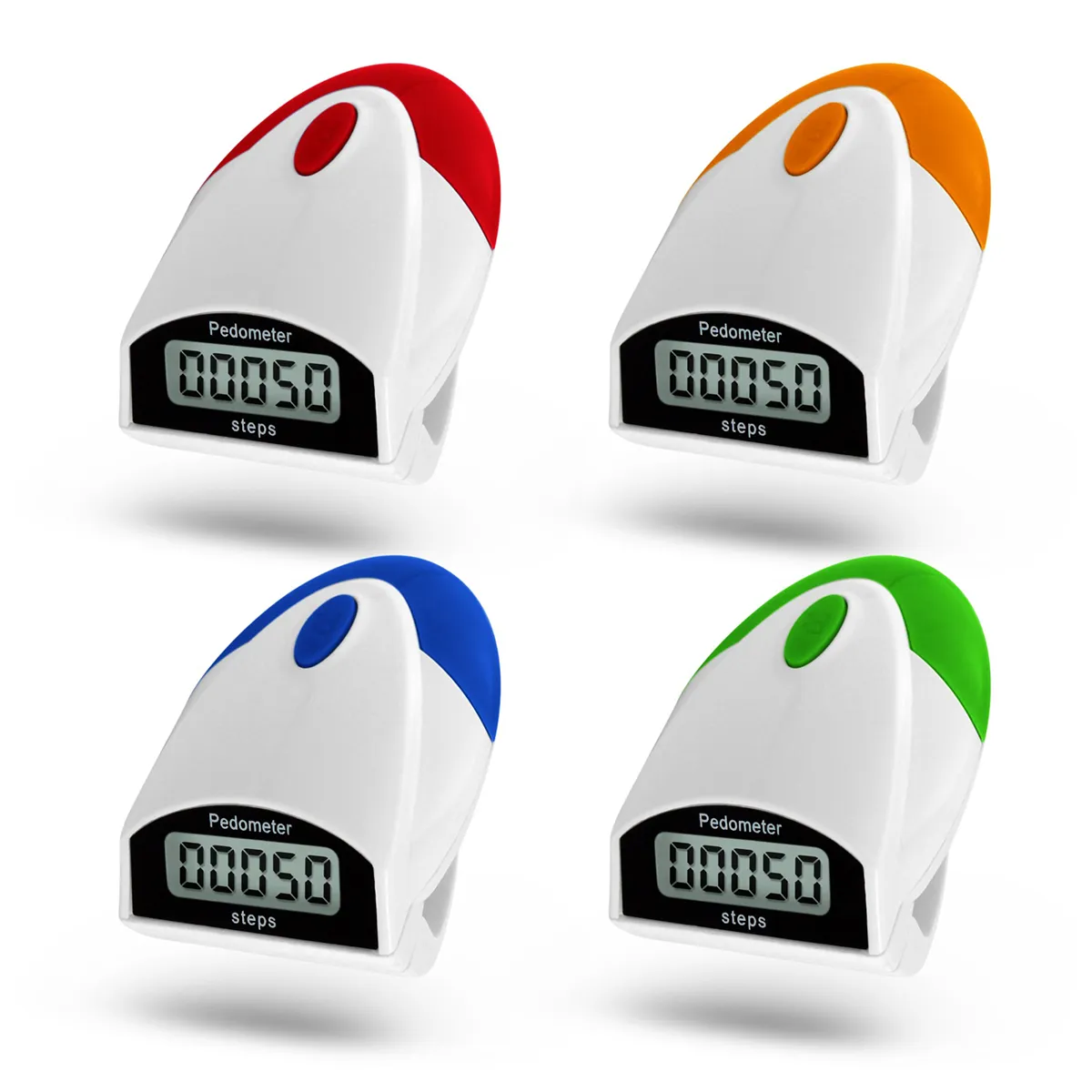 Portable Simple Step Counter Pedometer With Waist Clip 3