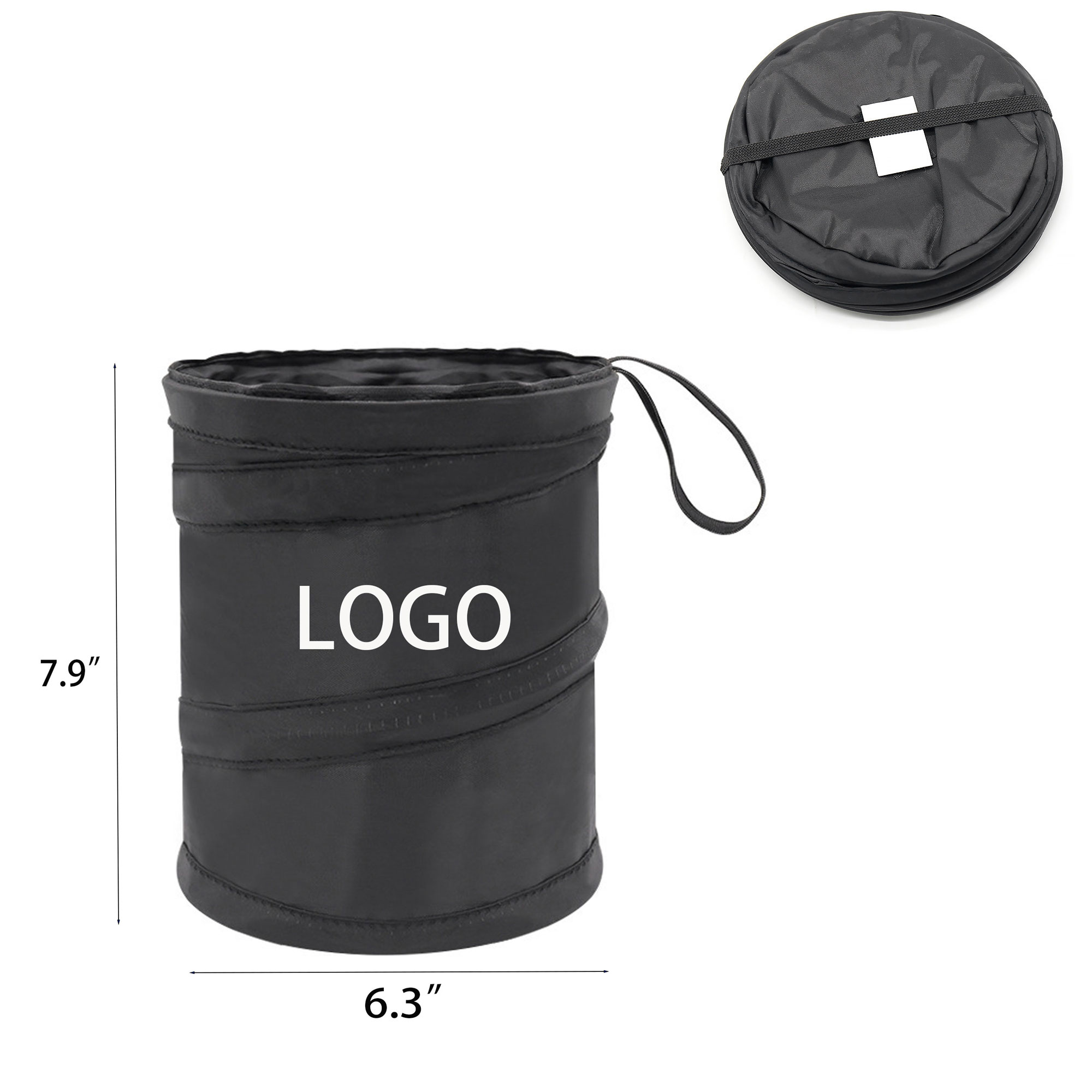 Mini Foldable Car Rubbish Bin 2