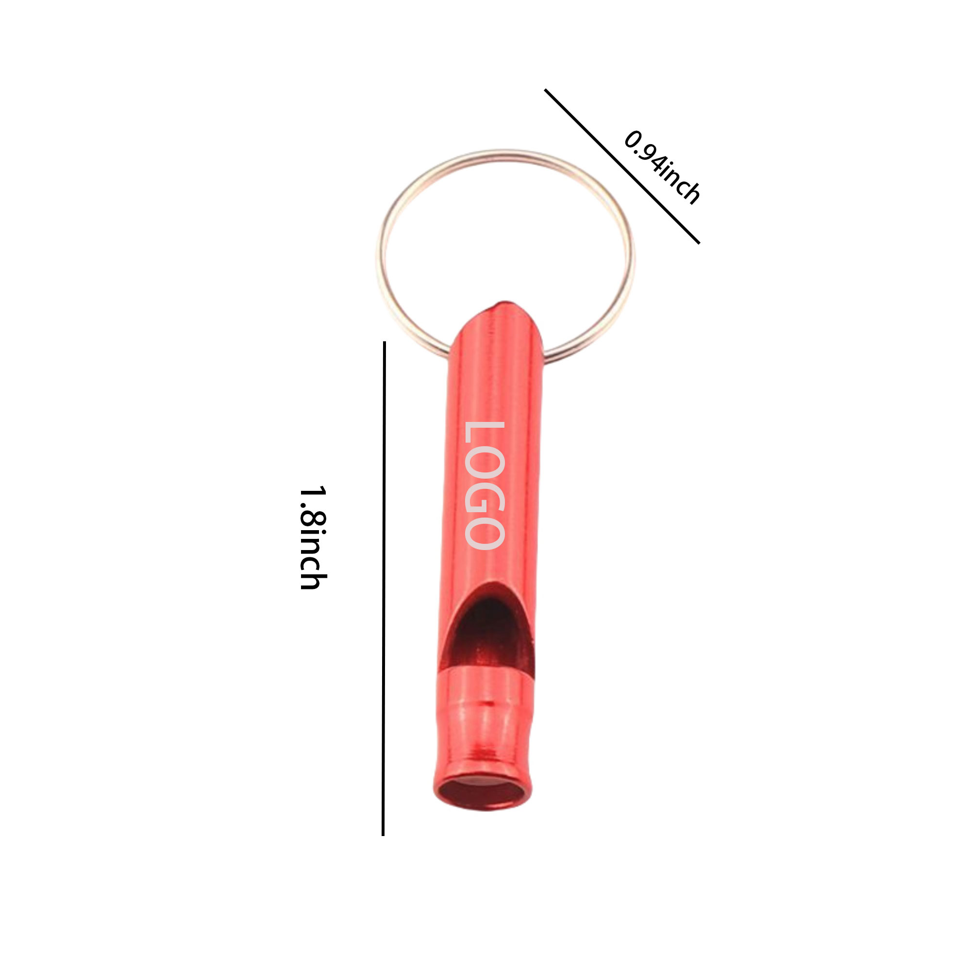 Emergency Whistle with Keychain 2