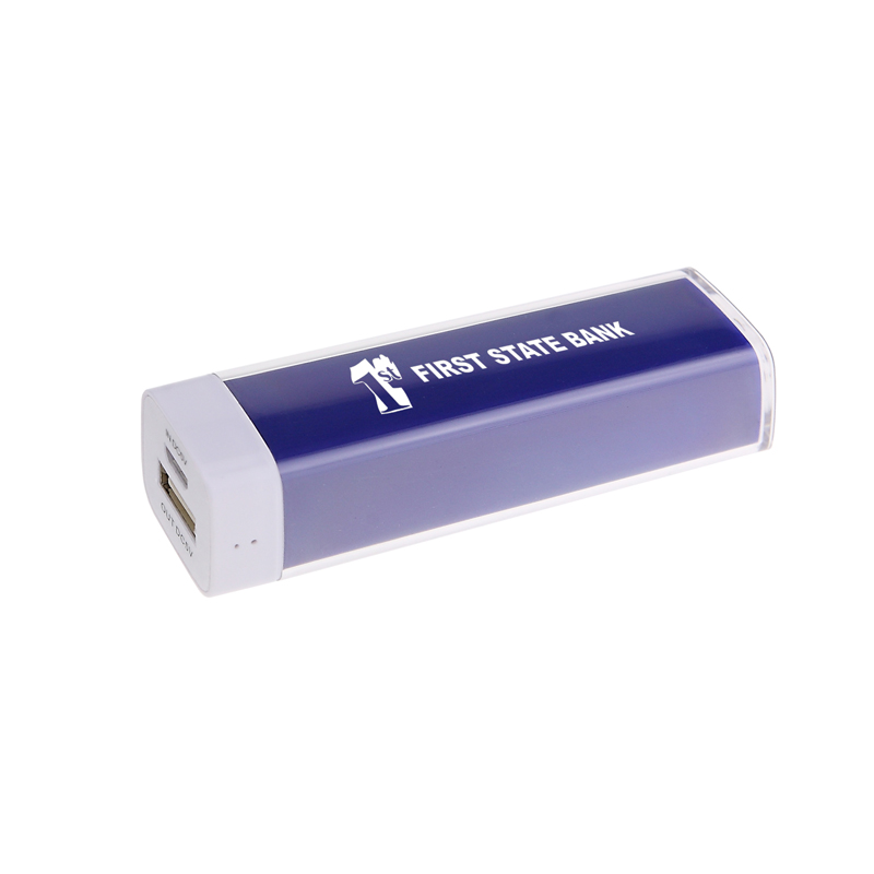 Traveler UL certified 2200mAh Power Bank - Blue