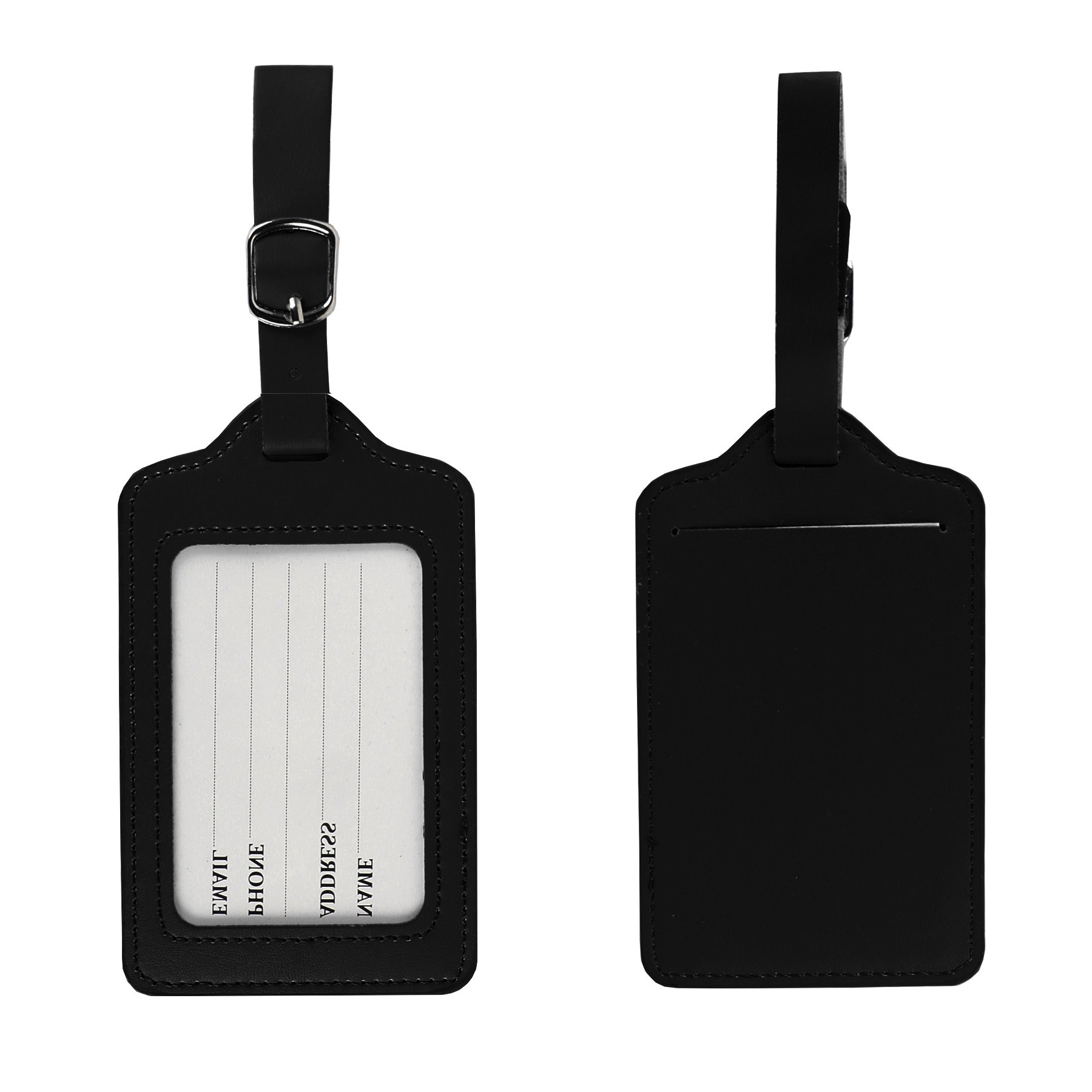 Pu Leather Luggage Tag 3