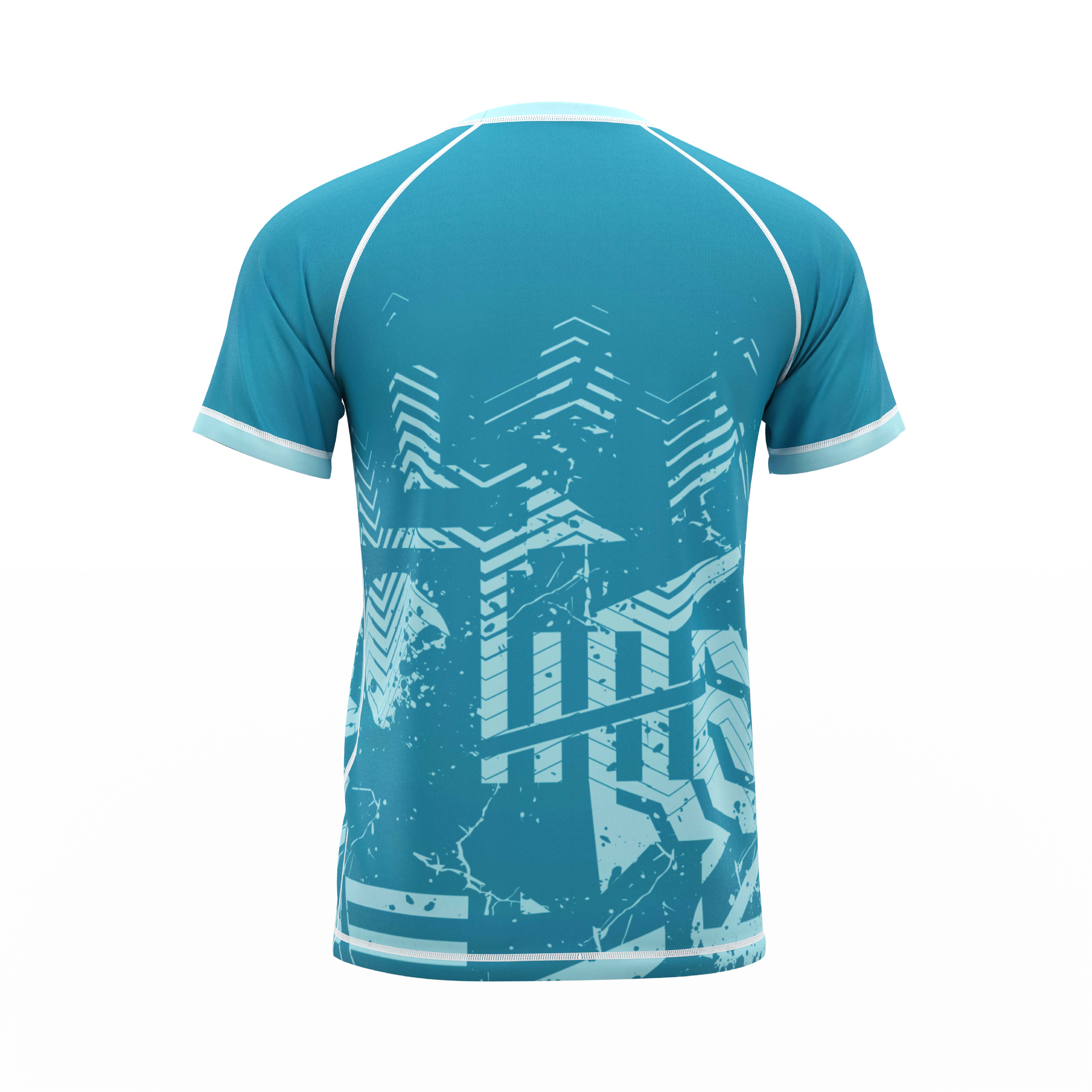 Custom Raglan Performance T-Shirt With Flatlock Seams (Full Color) 7