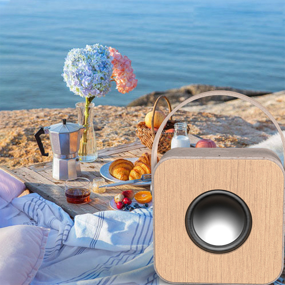 Portable Wooden Bluetooth Audio 2