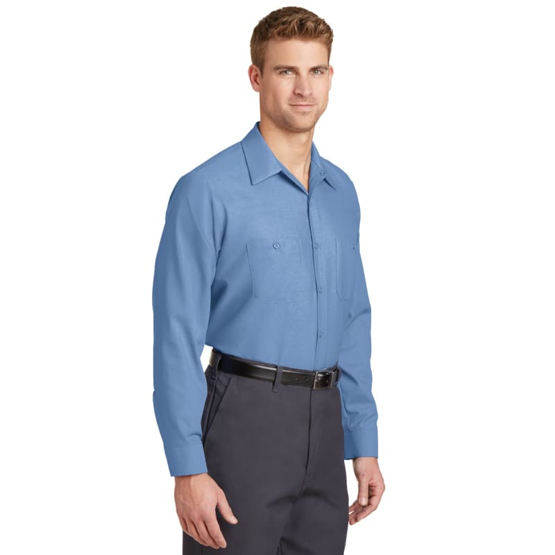 Red Kap Long Size, Long Sleeve Industrial Work Shirt. 32