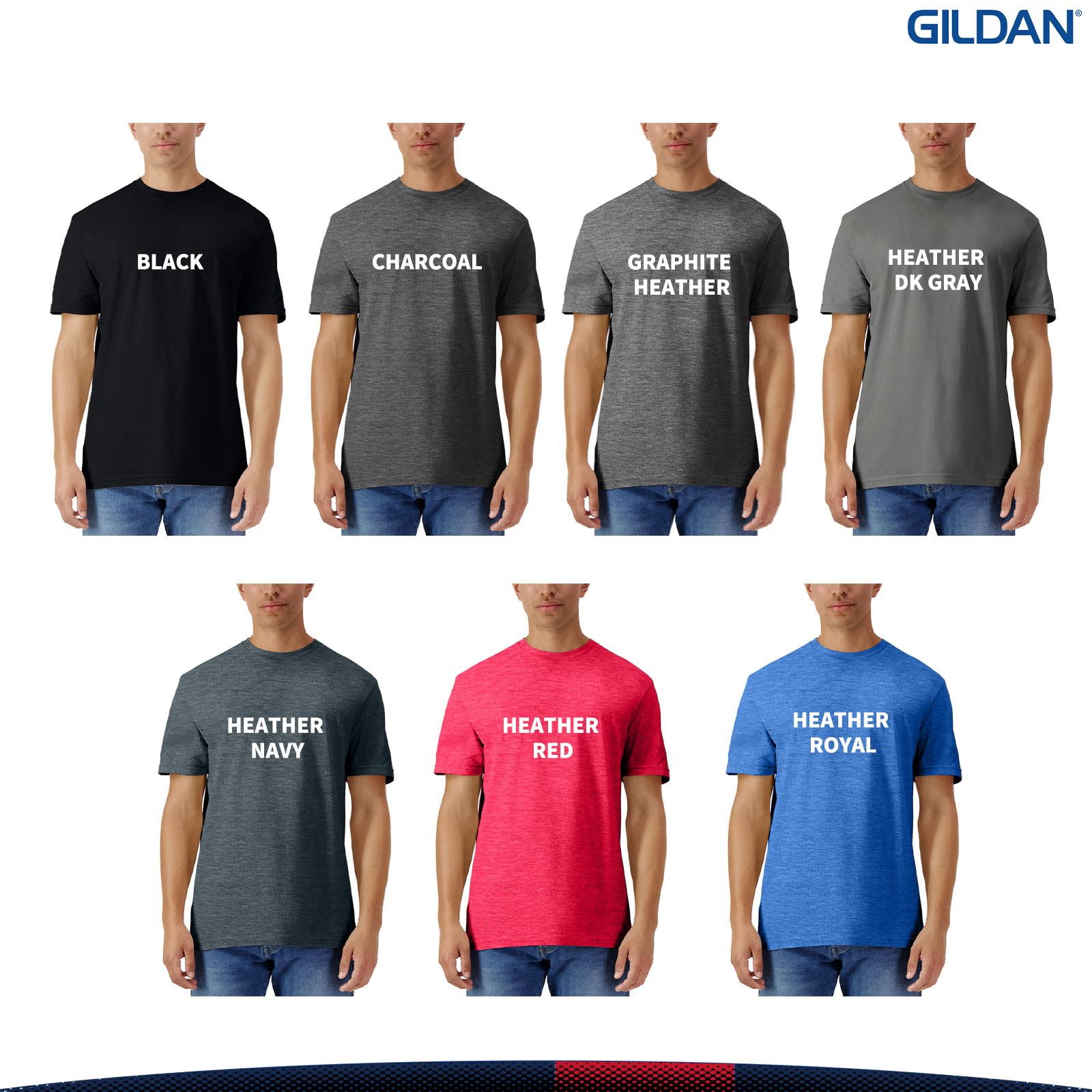 Gildan® Unisex Light Cotton T-Shirt 2