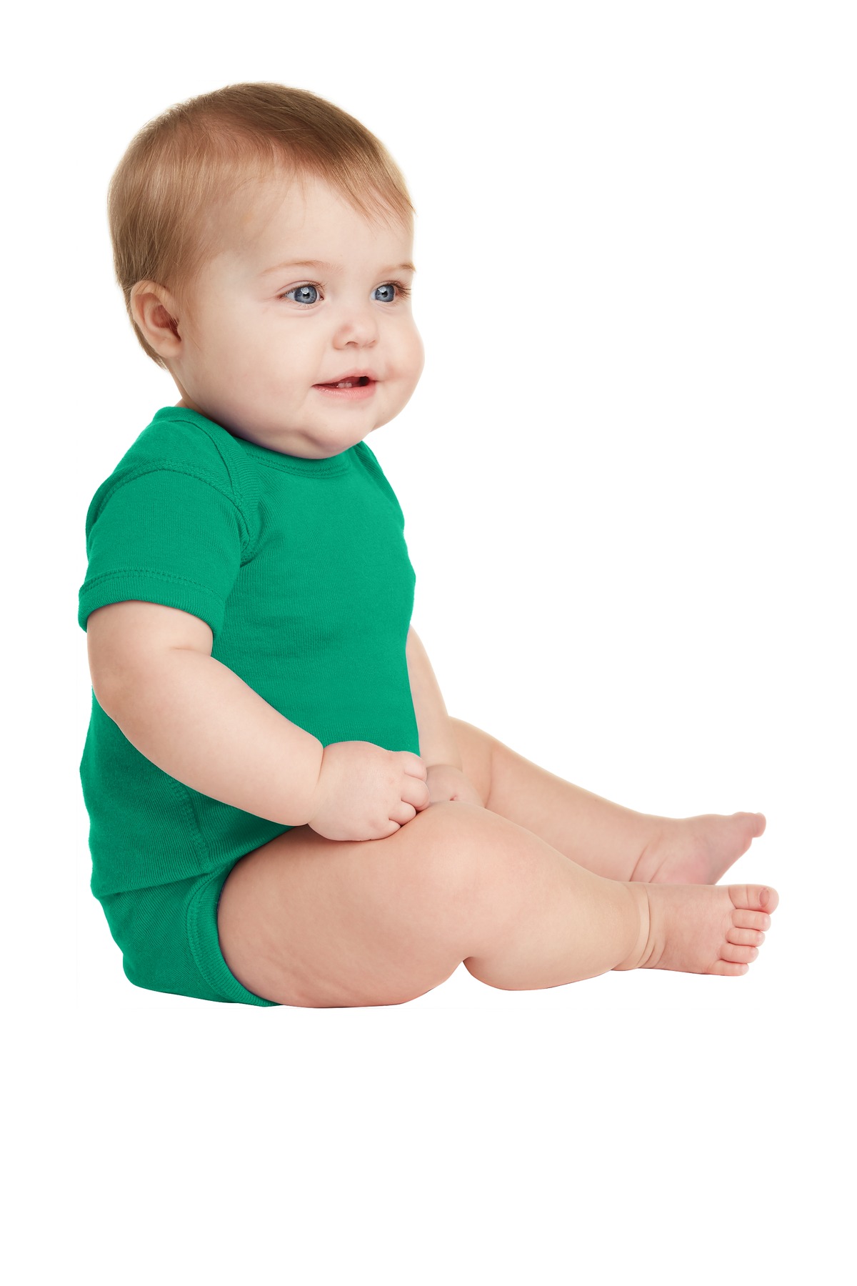 Rabbit Skins Infant Short Sleeve Baby Rib Bodysuit. RS4400 10