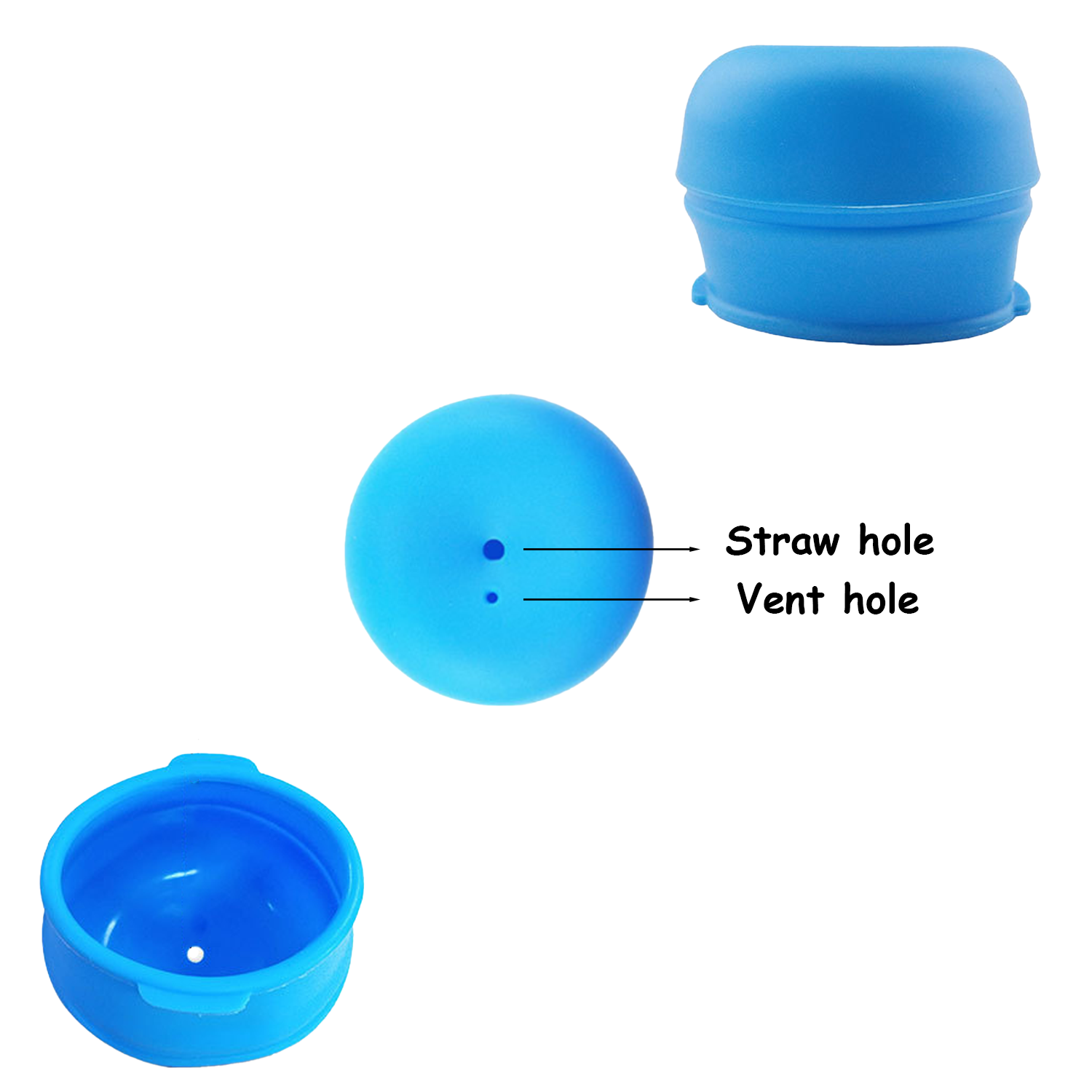 BPA Free Silicone Anti Spill Cup Lid 9