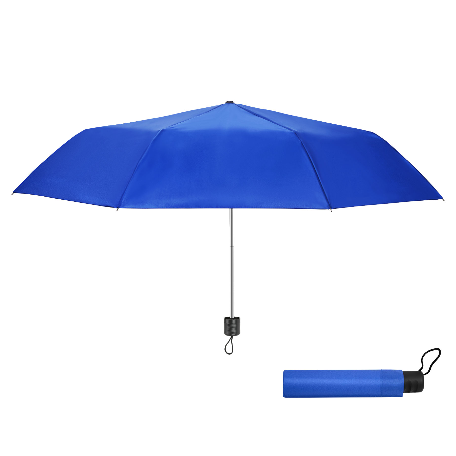42" Arc Manual Open Compact Folding Umbrella 10