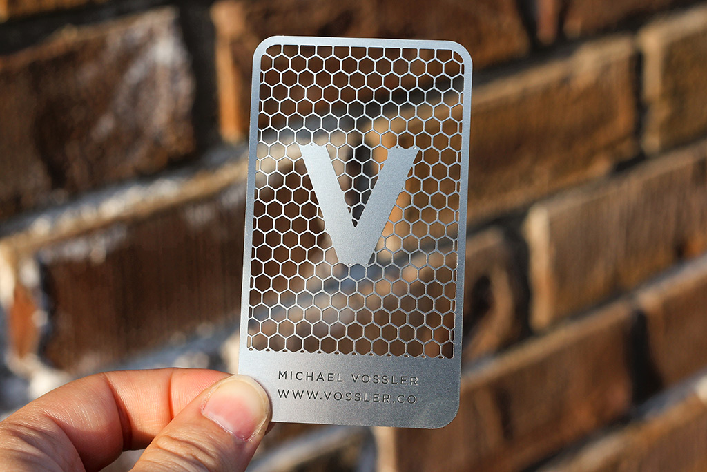 Stainless Steel Business Cards 19