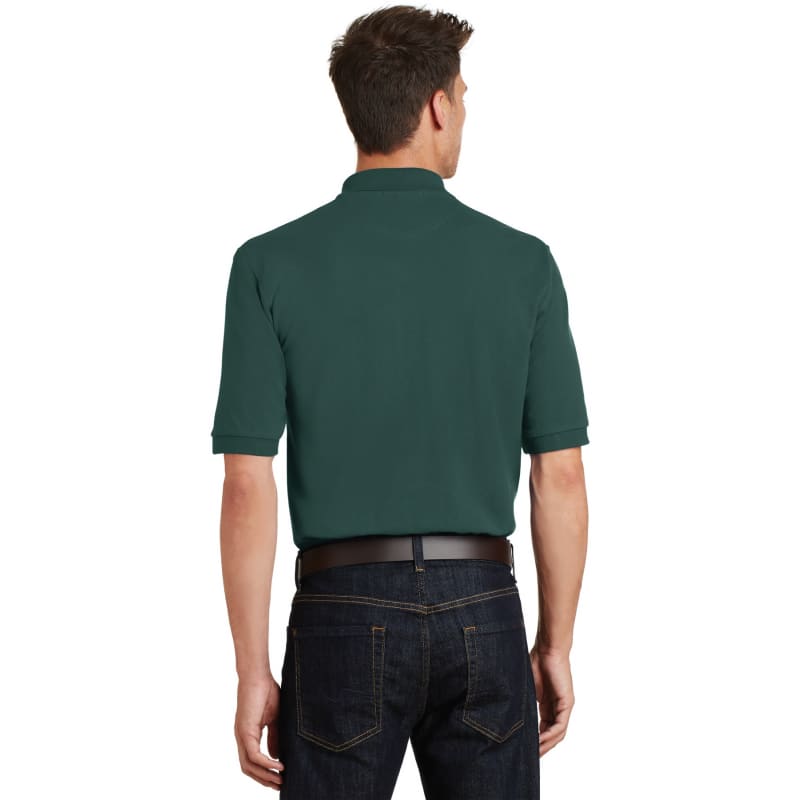 Port Authority Heavyweight Cotton Pique Polo With Pocket. 22