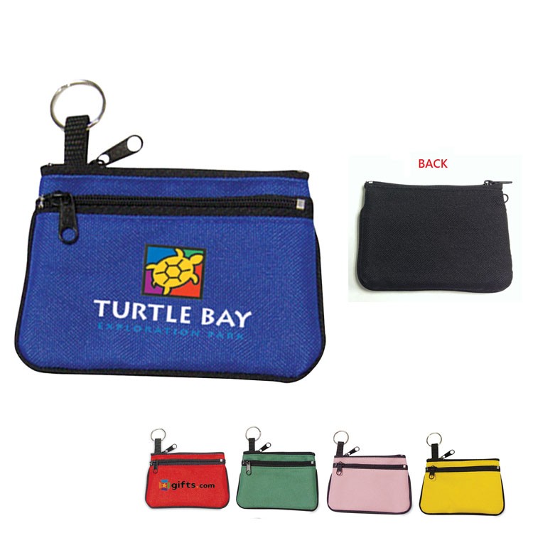 Double Zipper Coin Pouch 3
