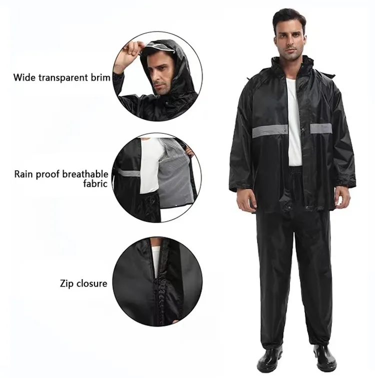Heavy Duty Waterproof Rain Suit 4