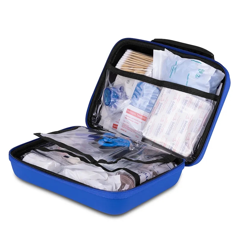 110pc OSHA Compliant First Aid Kit in Easy Carry EVA Zipper 5