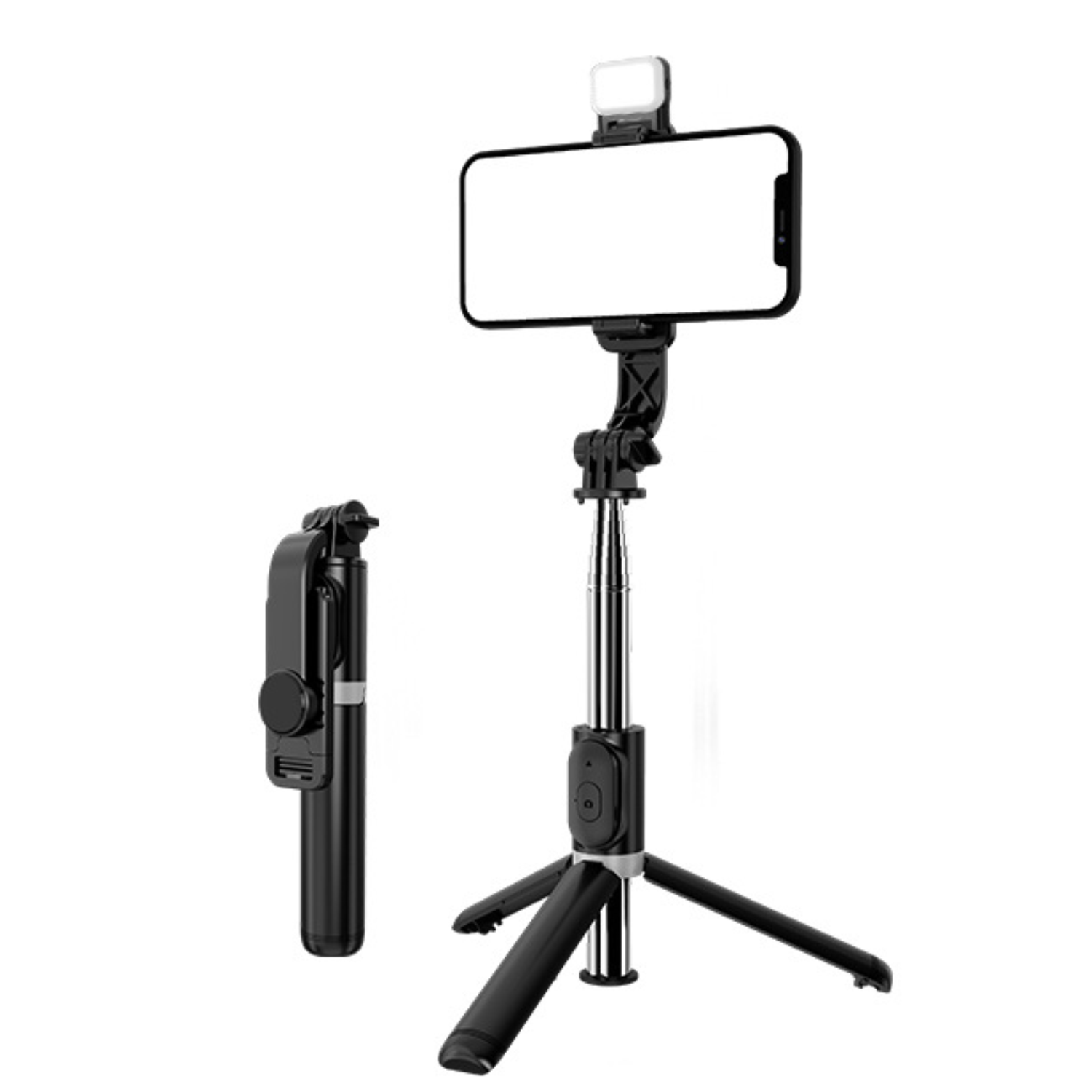 3 in 1 Foldable Portable Bluetooth Selfie Stick Tripod 3