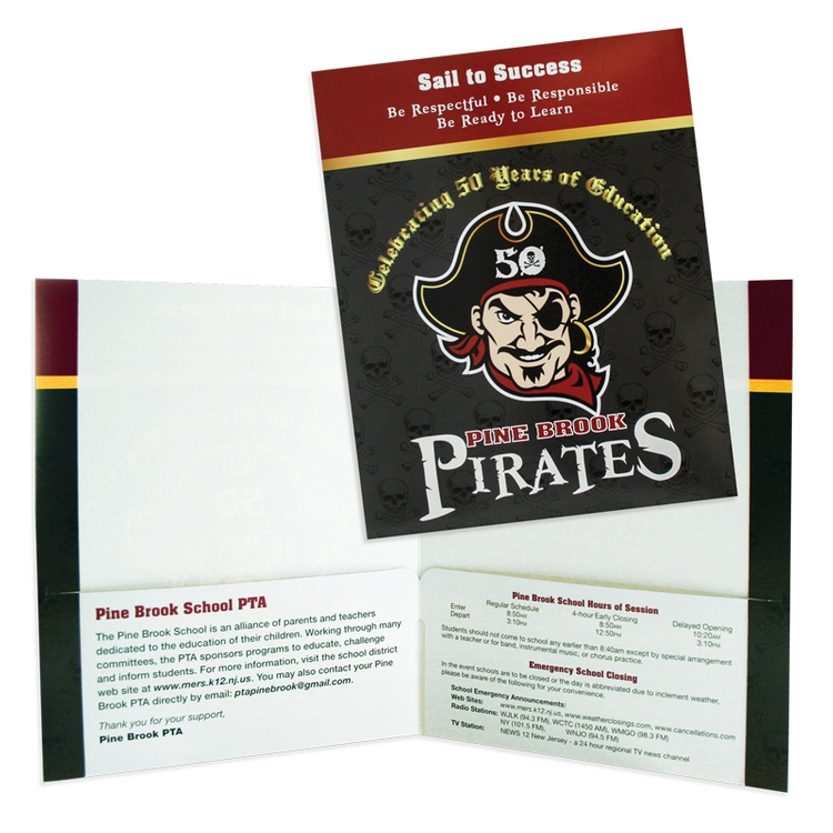 Reinforced Edge Presentation Folders 6