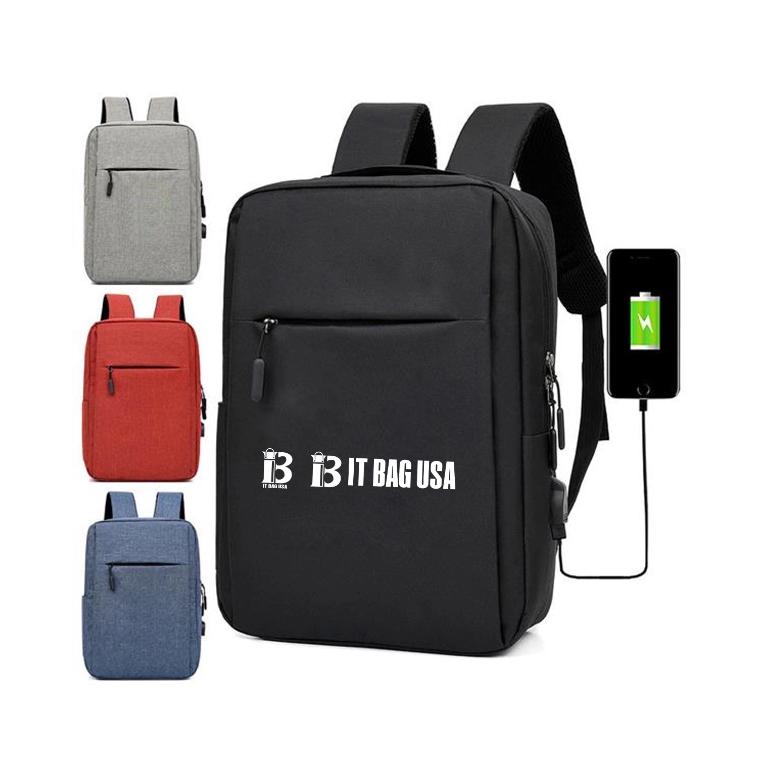 Computer Backpack With Charger Port 2
