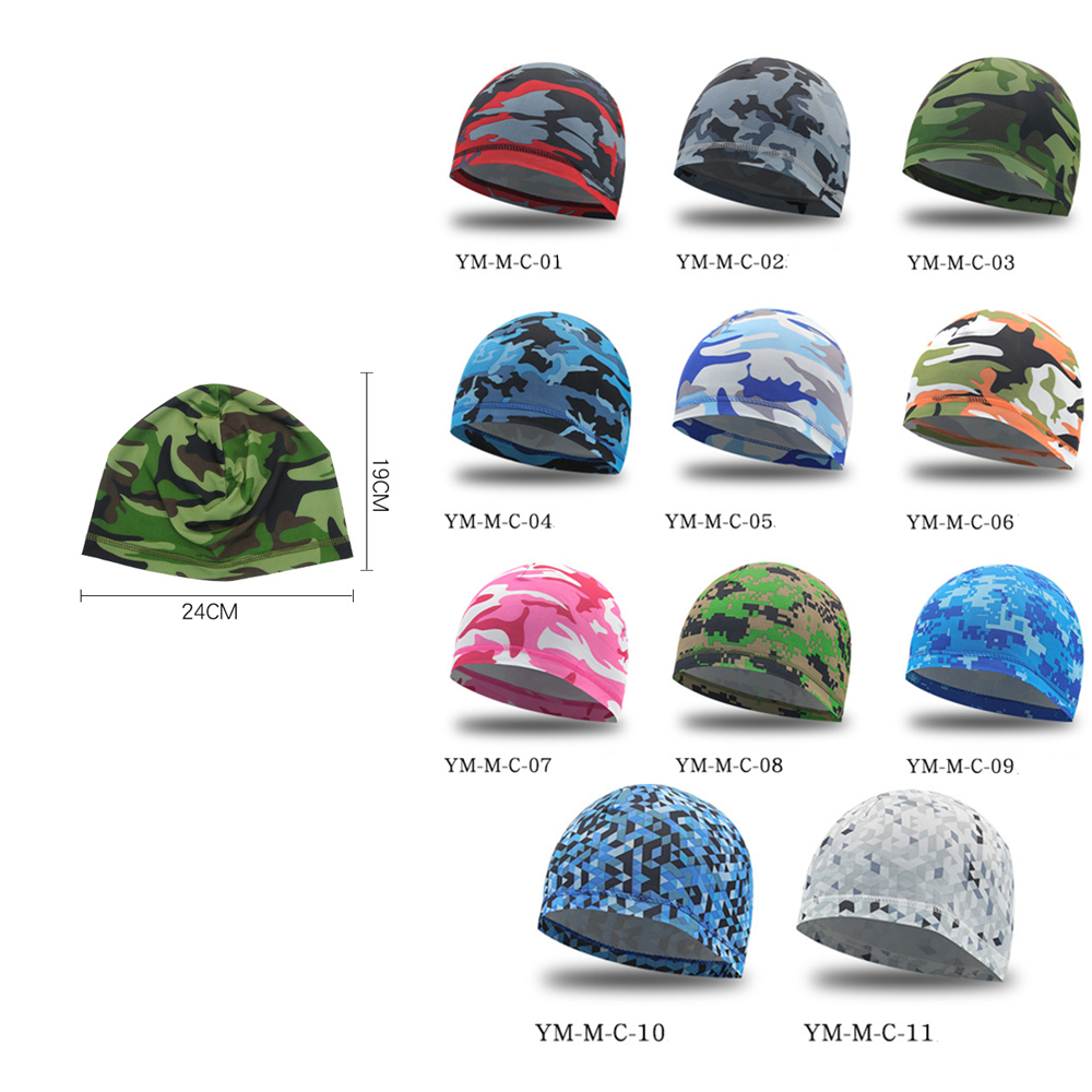 Ice Silk Camouflage Skull Cap/Helmet Liner 5