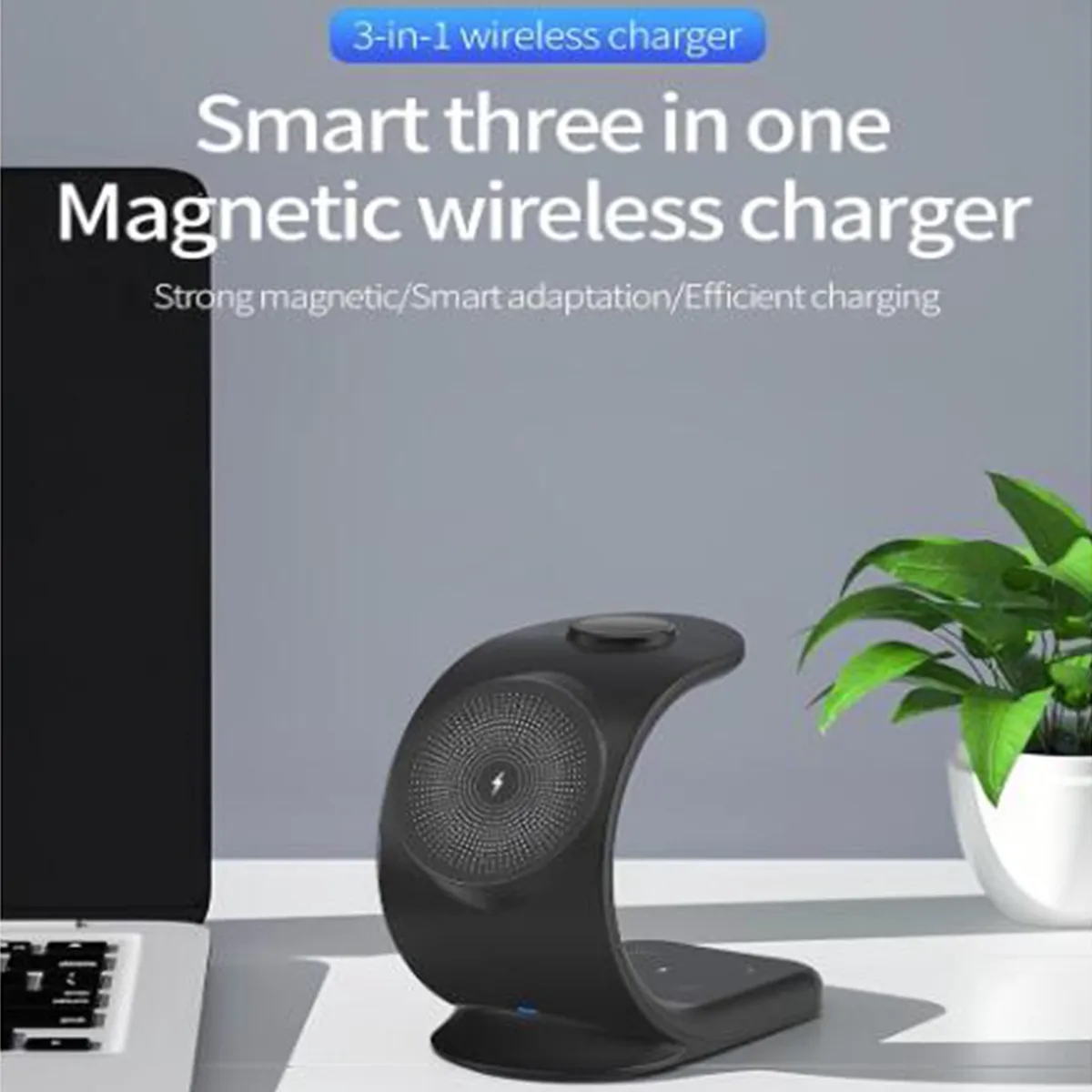 Fast Charging Magnetic 3 In 1 Wireless Charger 5