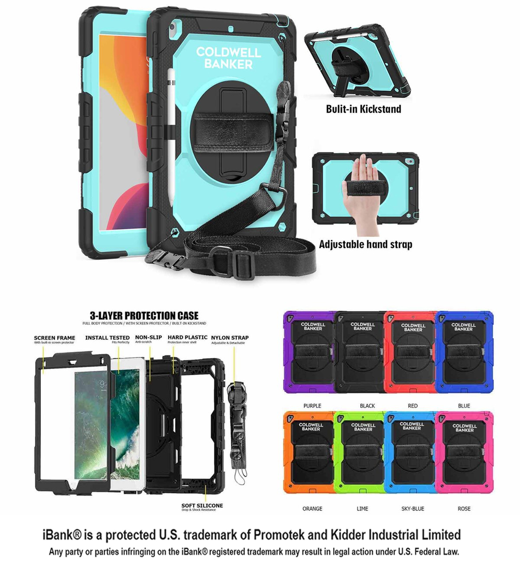 iBank ® iPad 10.2" Shockproof Case compatible with 9th/8th/7th 2021-2019 2