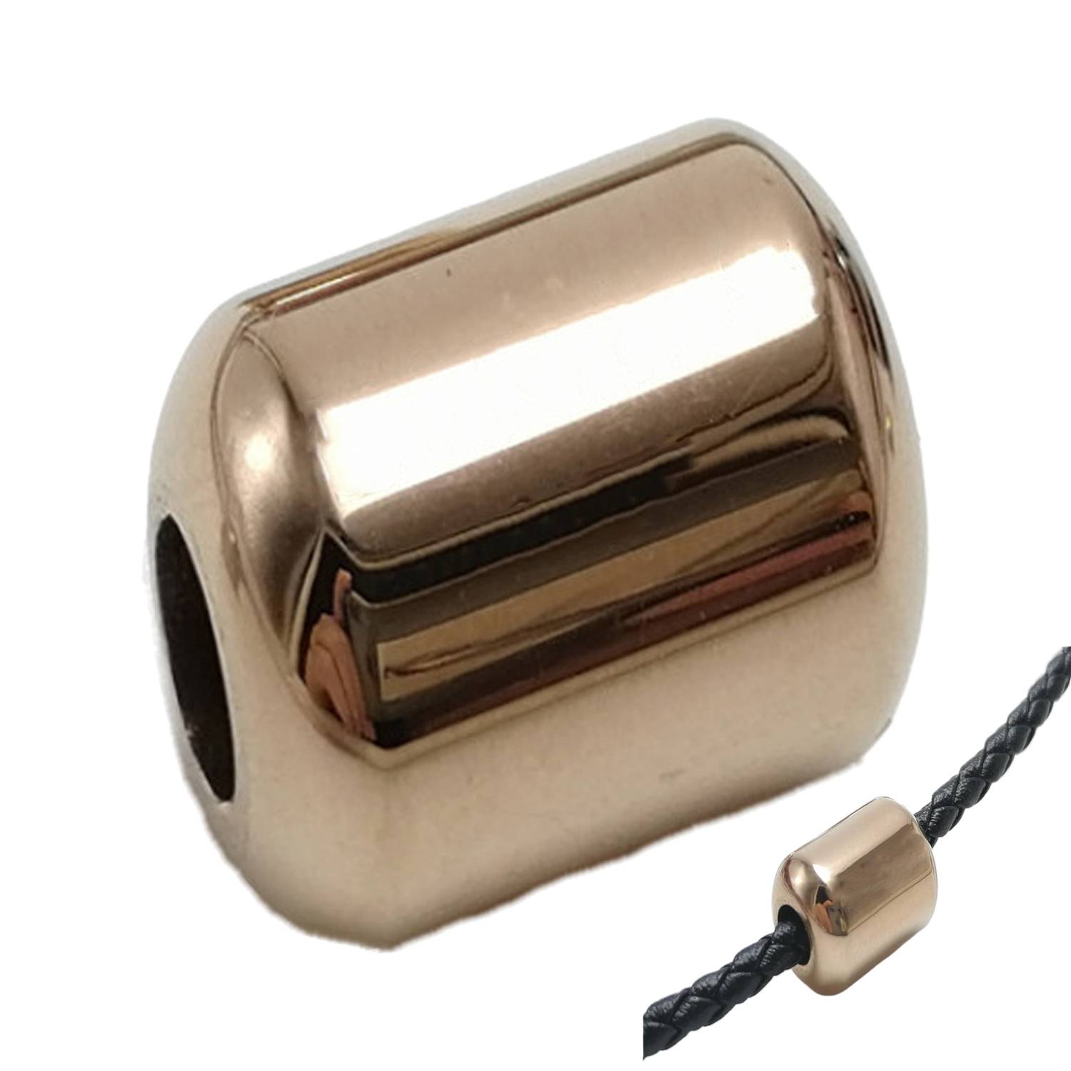 DIY Bracelet Electroplated Stainless Steel Spacer Beads 1
