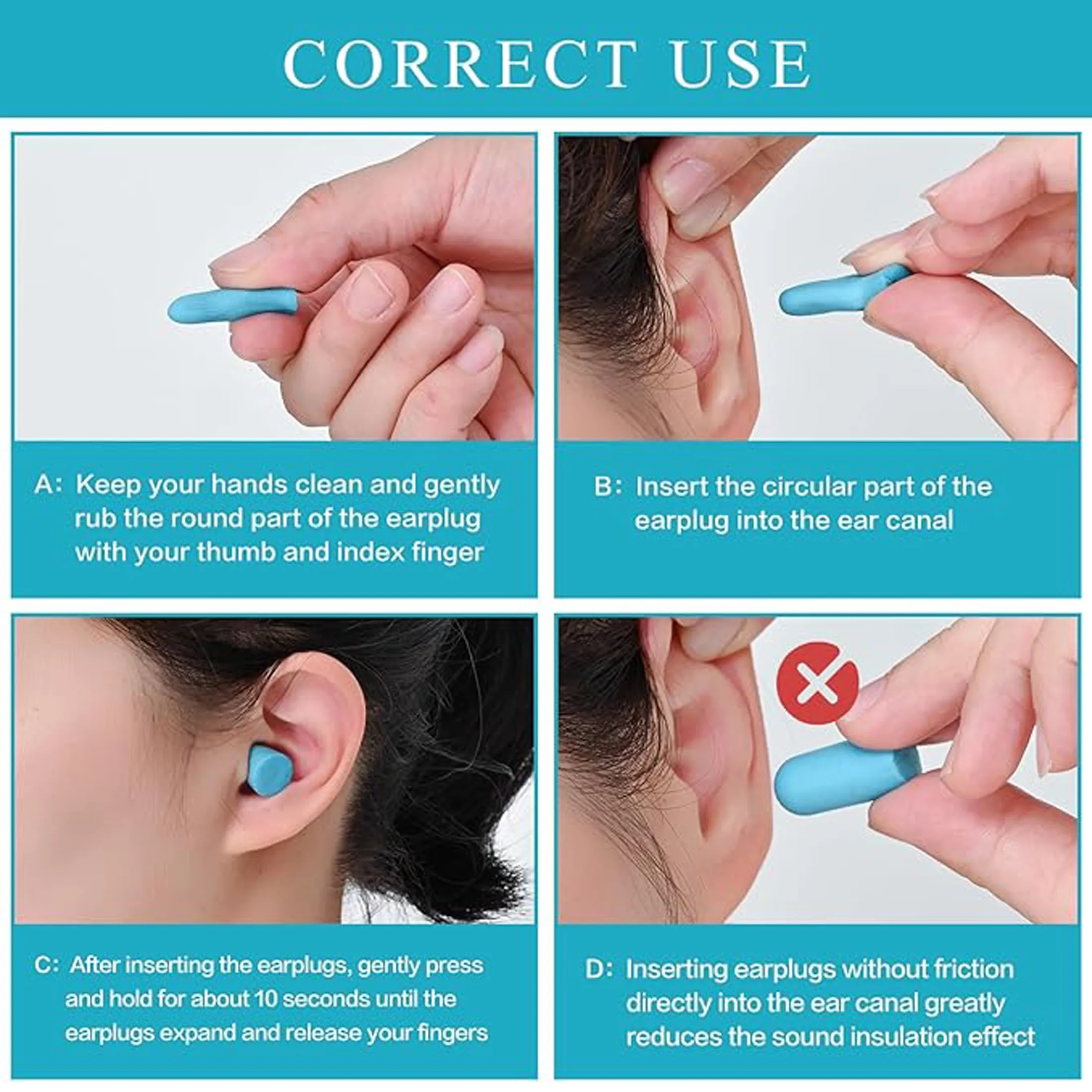Soft Foam Earplugs 3