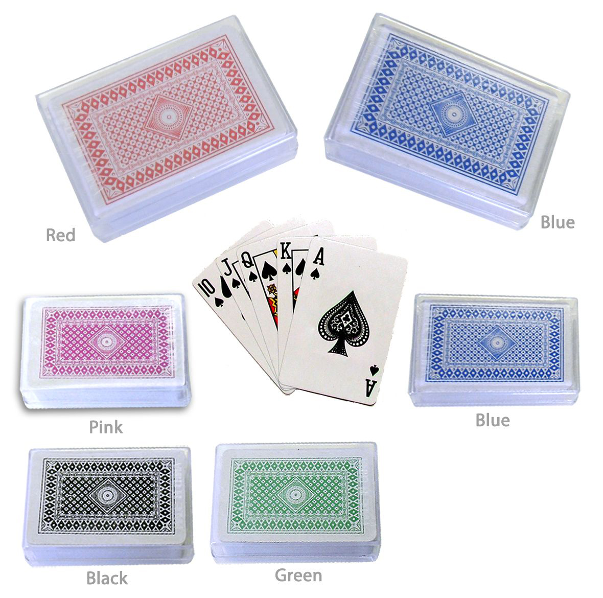 Compact Miniature Playing Card Deck 2 1/4" - Casino Puzzles Tricks 6