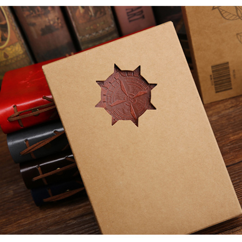 Vintage Leather Refillable Spiral Daily Notepad 7