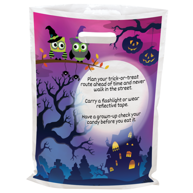 Digital Full Color 2-Sided Plastic Bag (12" x 15") 2