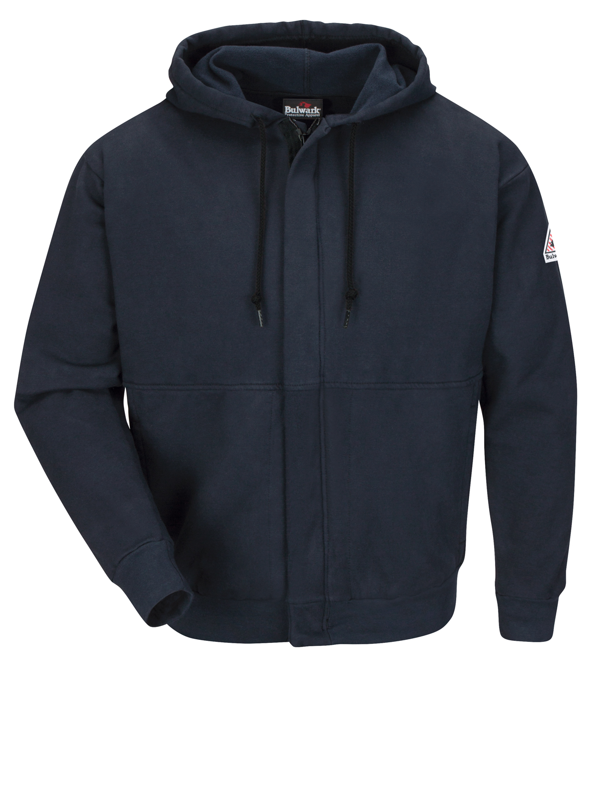 Bulwark - Men's Fleece Flame-Resistant Zip-Front Hooded Sweatshirt 2
