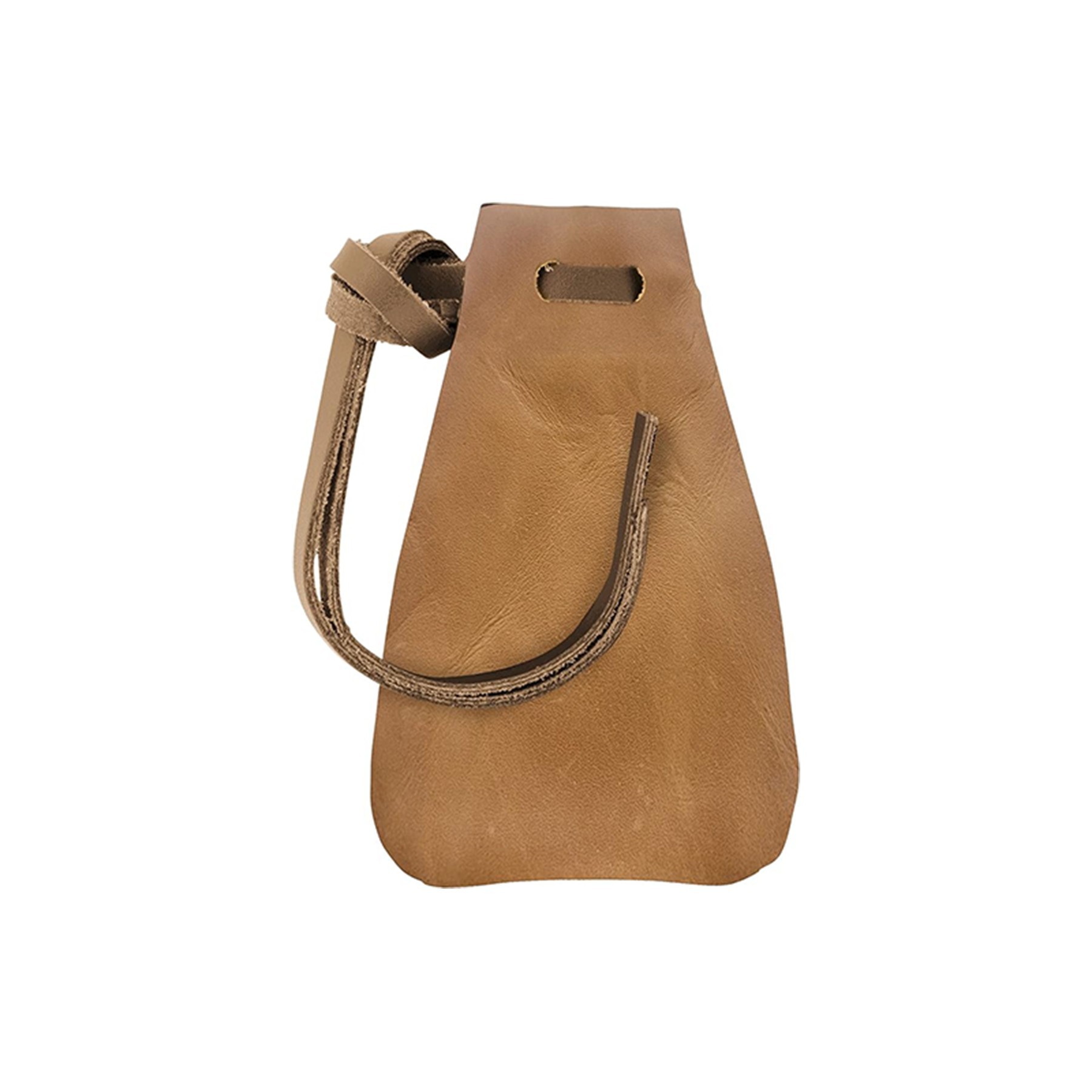 Leather Drawstring Pouch 3