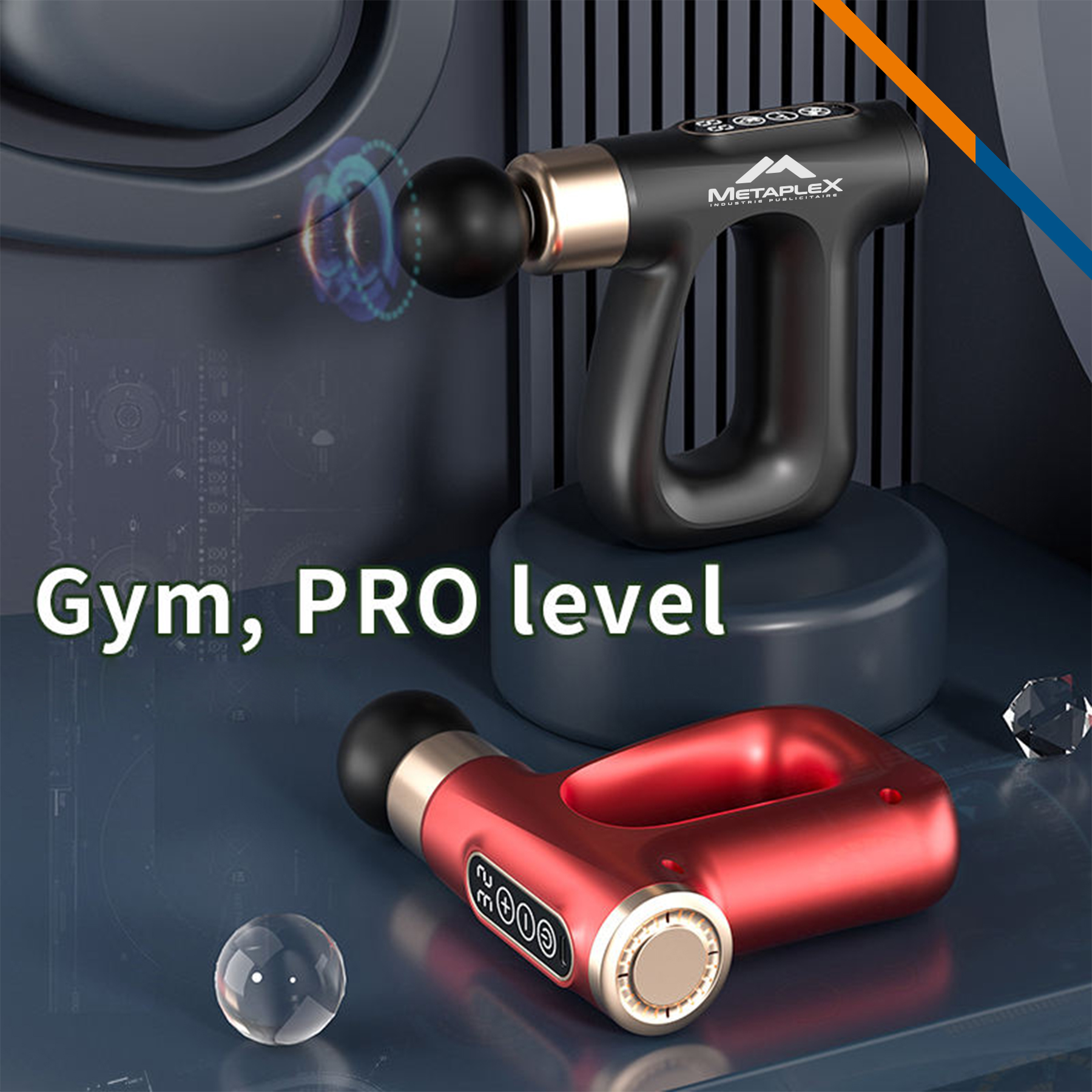 Nioe Massage Gun with Grip 4