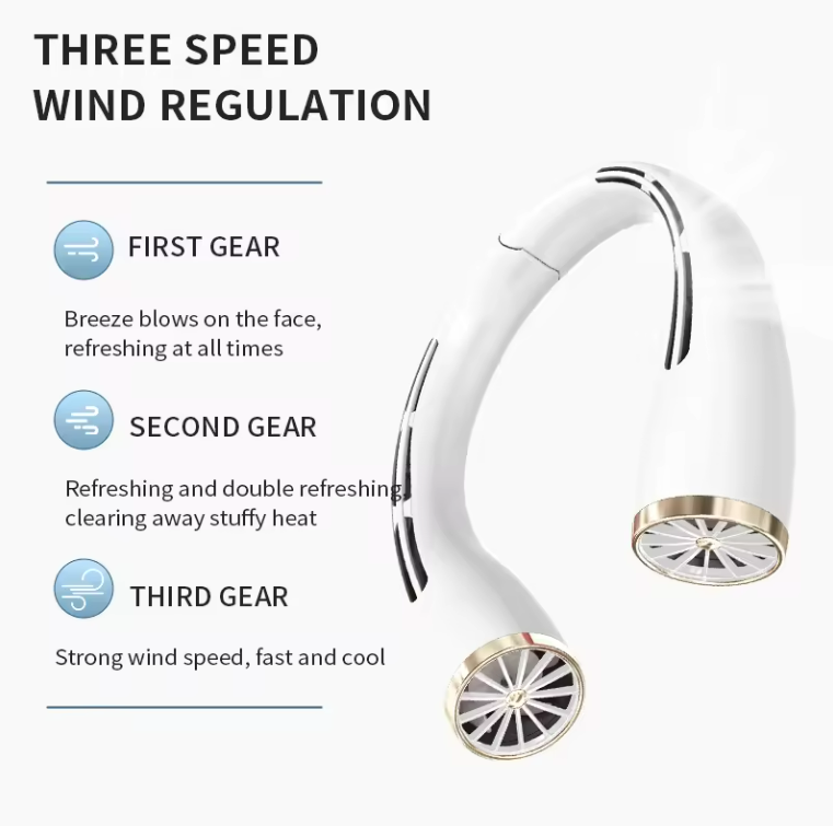 Bladeless Turbo Neck Fan 3
