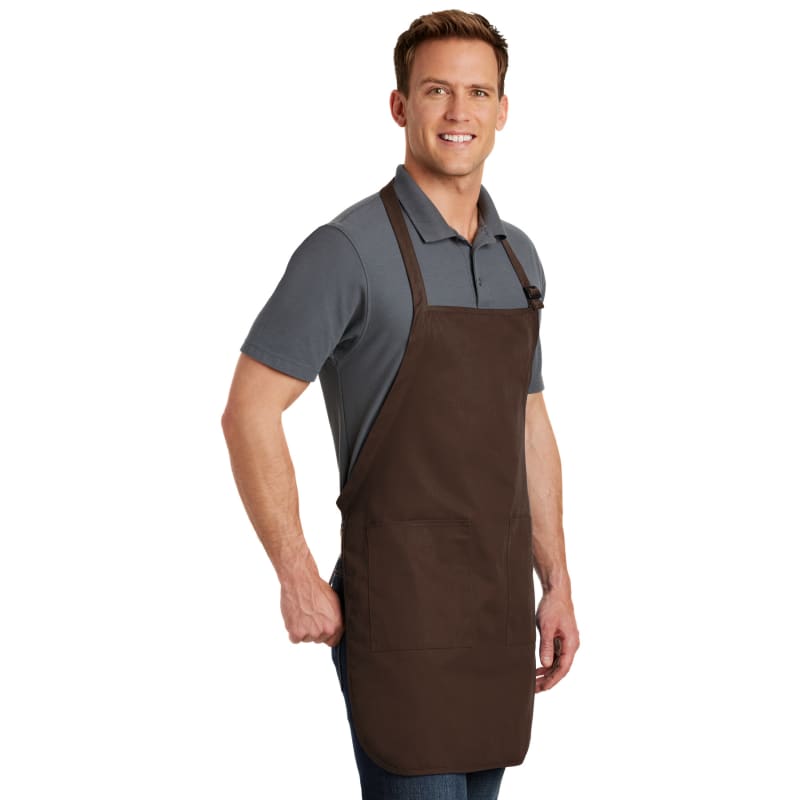 Port Authority Full-Length Apron With Pockets. 6