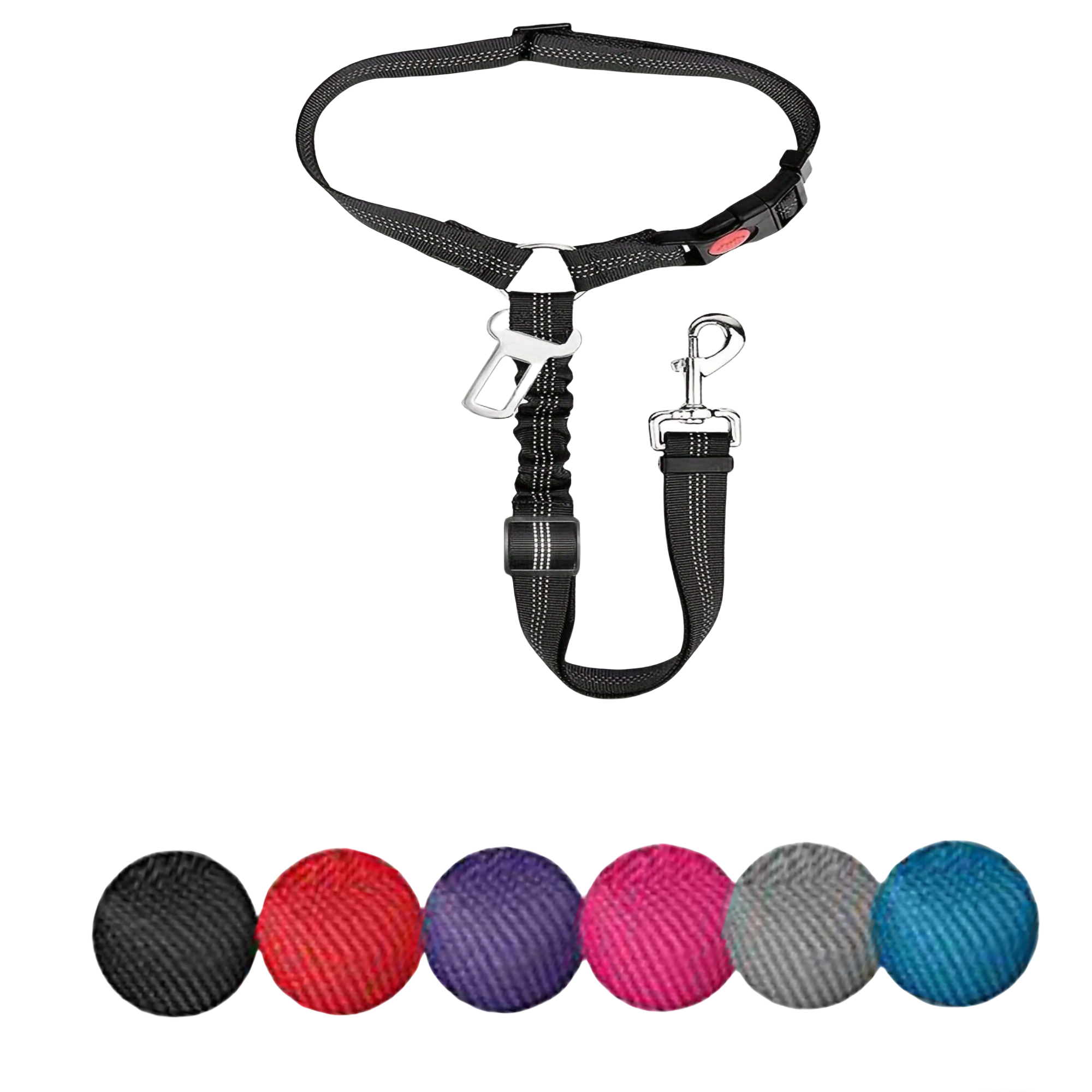Adjustable Dog Car Seatbelts For Dogs Cats Pets 2