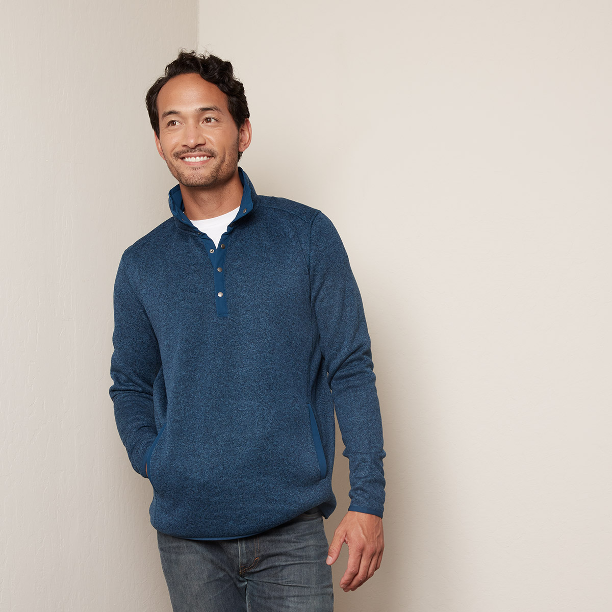 Men's Casa Sweater Fleece Pullover, custom hoodie or sweatshirt with logo imprint 13