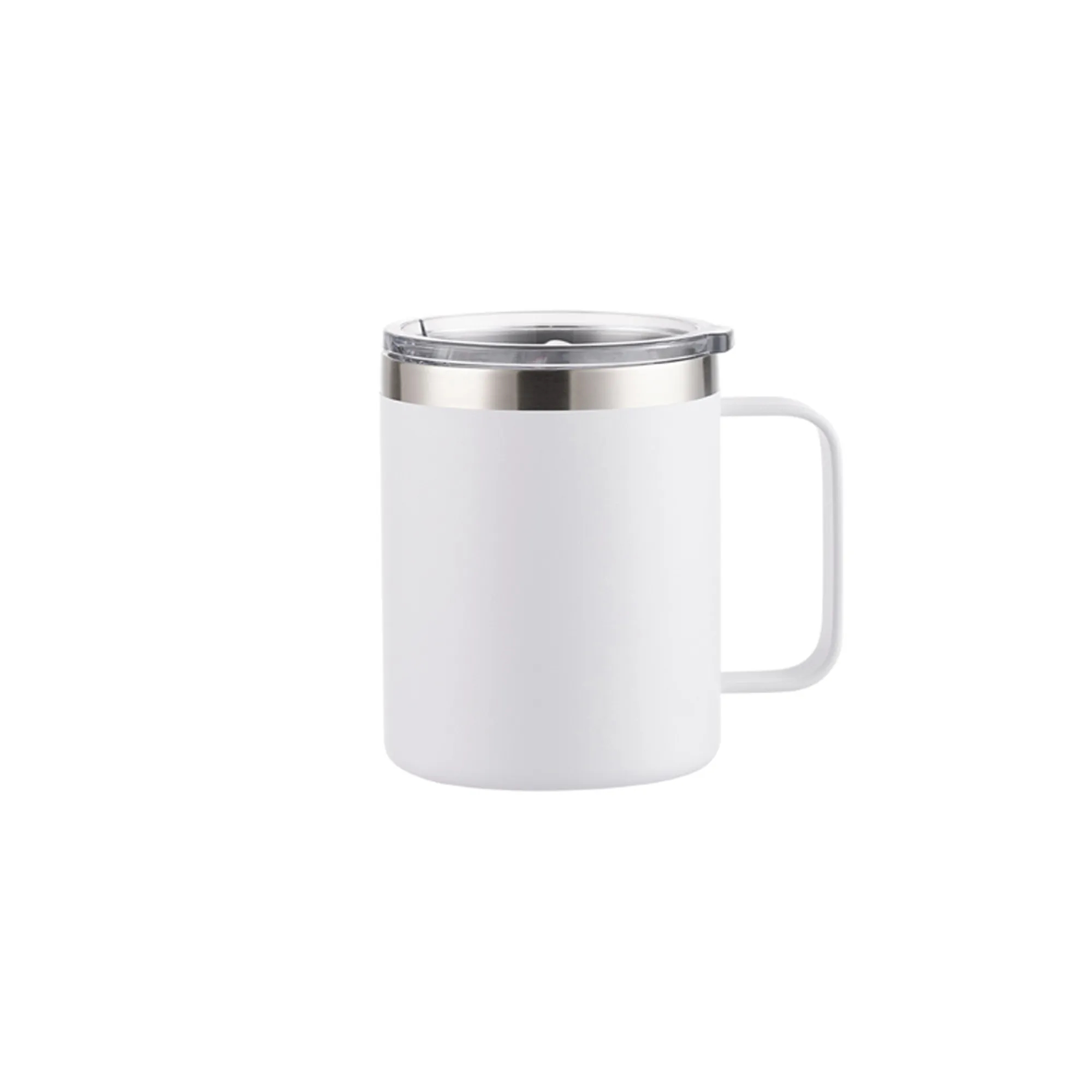 12oz Stainless Steel Insulated Coffee Mug with Handle 7