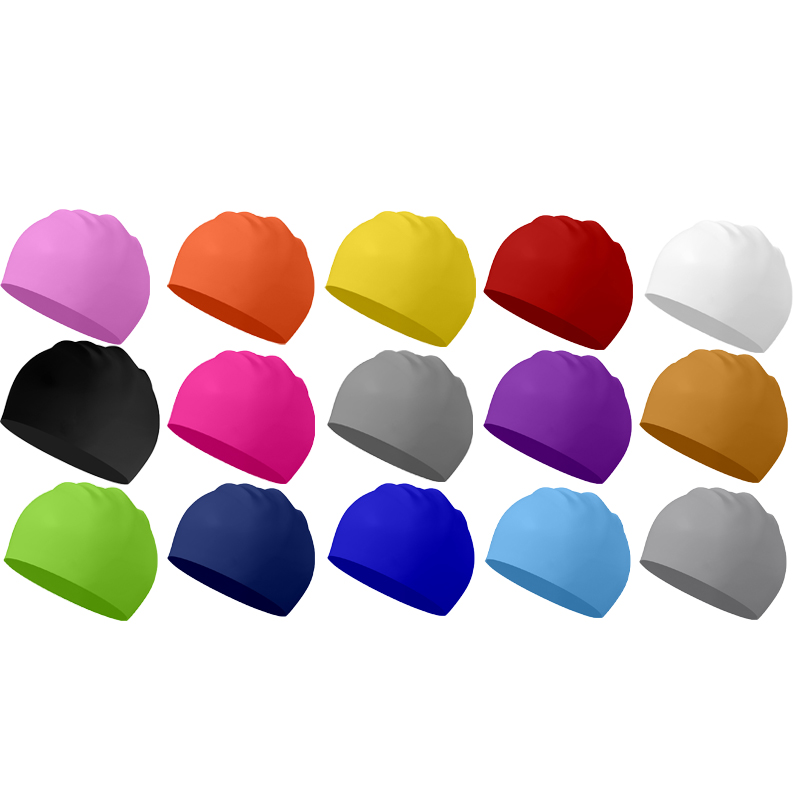 Adult Silicone Waterproof Swimming Cap 8
