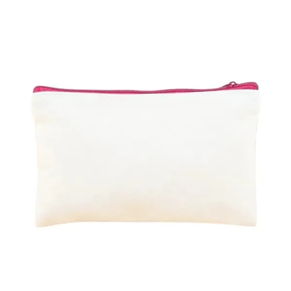 Eco-Friendly Canvas Zip Bag - Sustainable Reusable Pouch 10