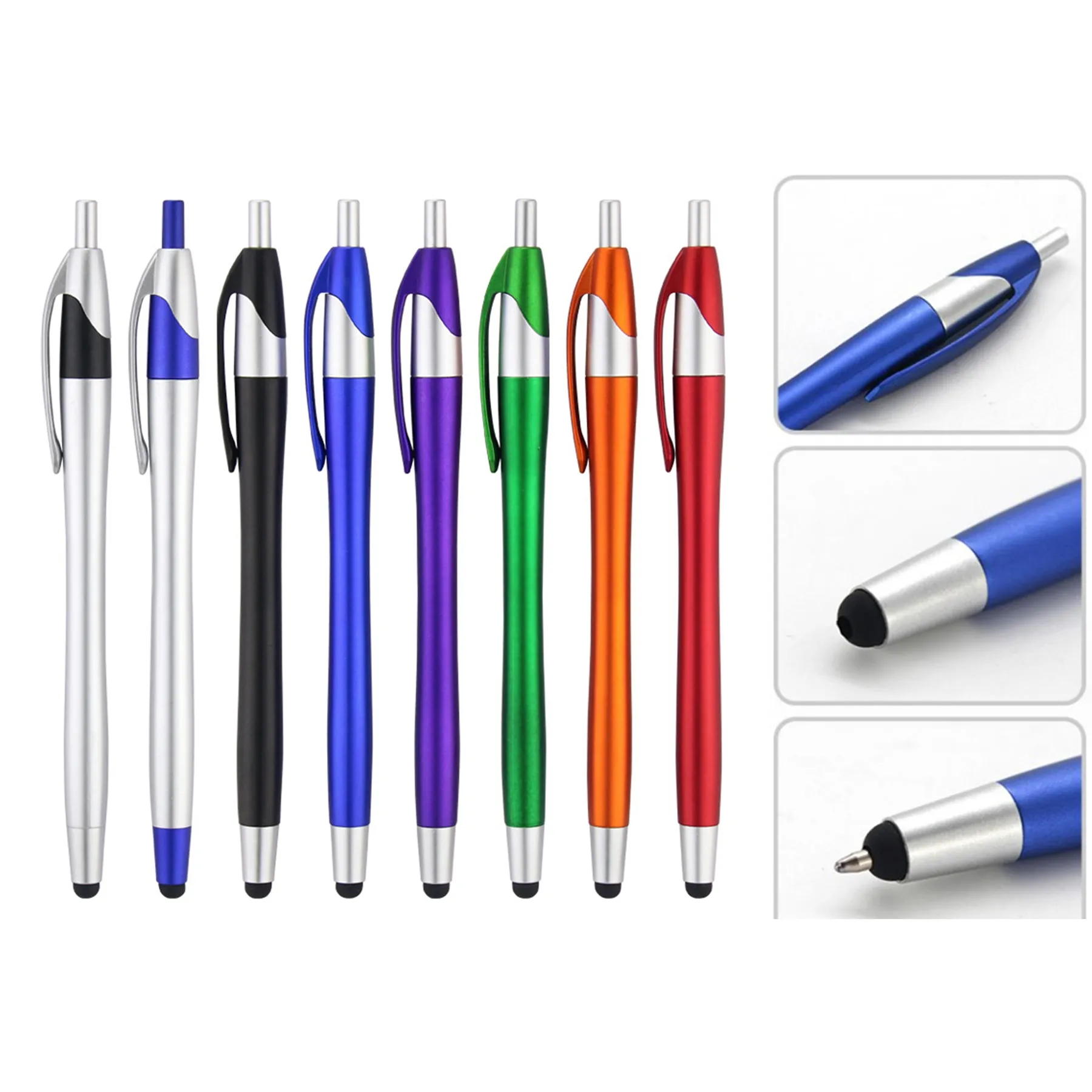 Touch Screen Plastic Stylus Ballpoint Pen 6