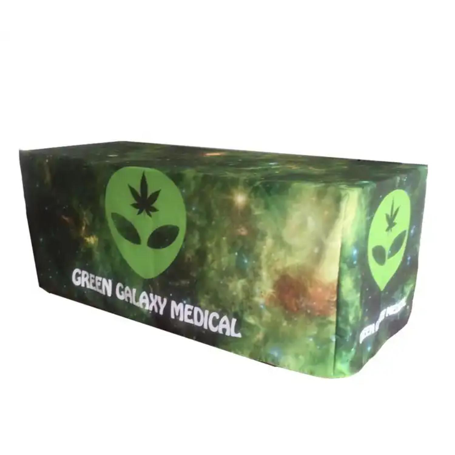 Premium 6ft Dye Sublimated Fitted Zipper Table Throw 4