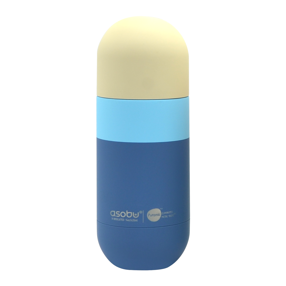 22 oz Asobu Metro Bottle with Removable Straw 12