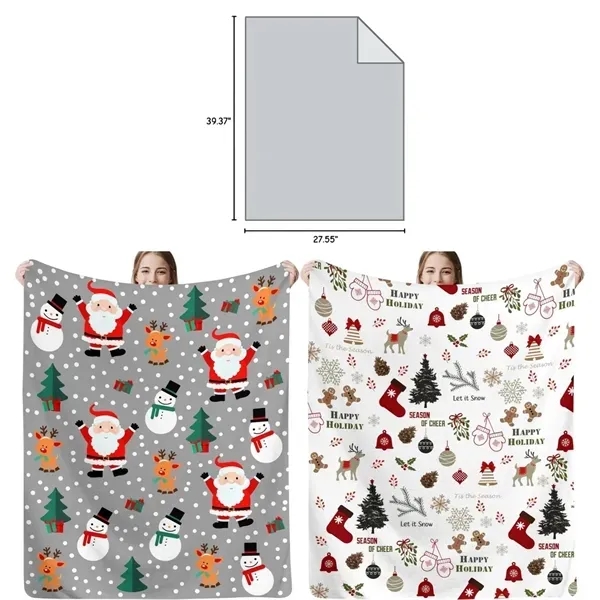 Soft Plush Flannel Throw Blanket 5