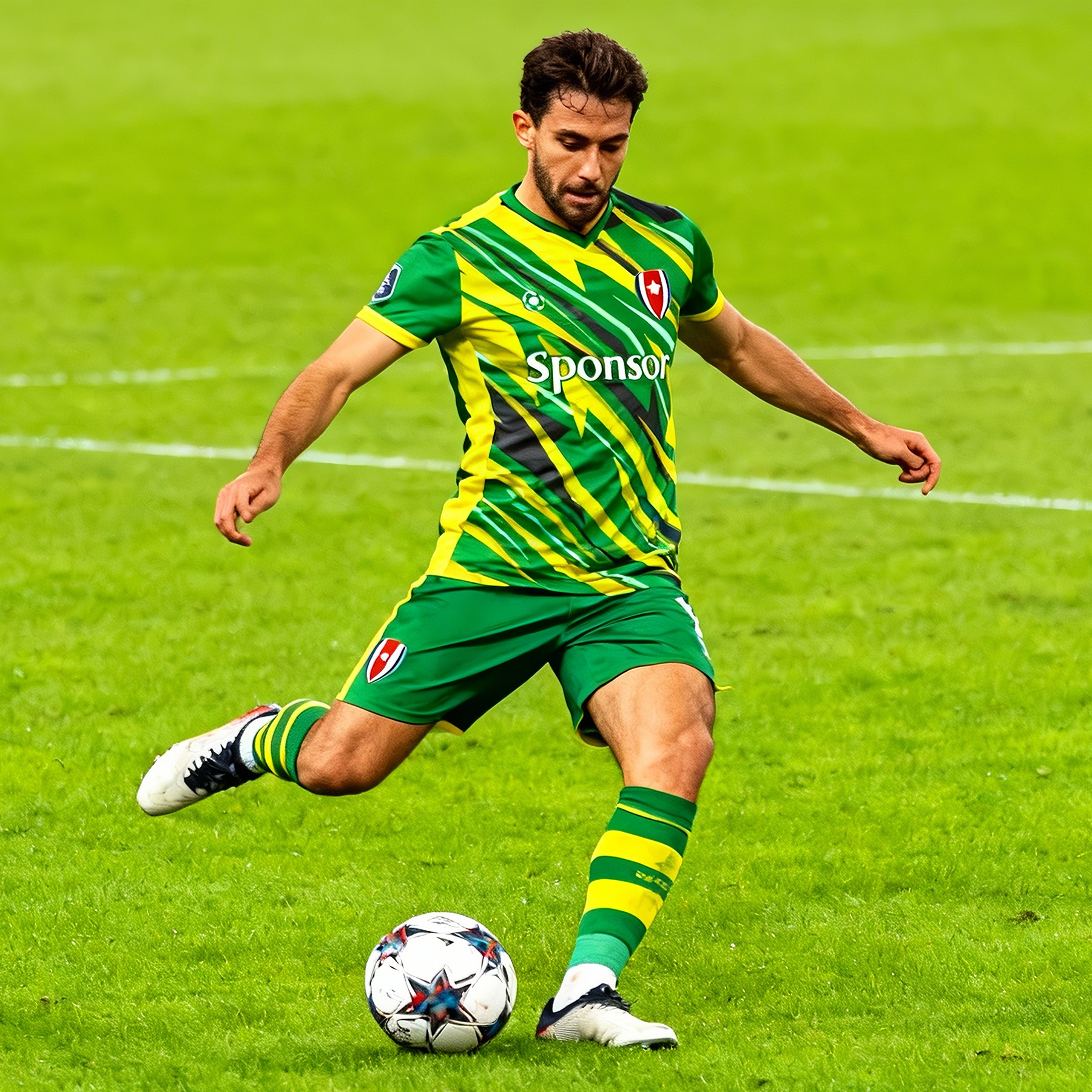 Custom Performance Personalized Soccer Jersey (Full Color Dye Sublimated) 1