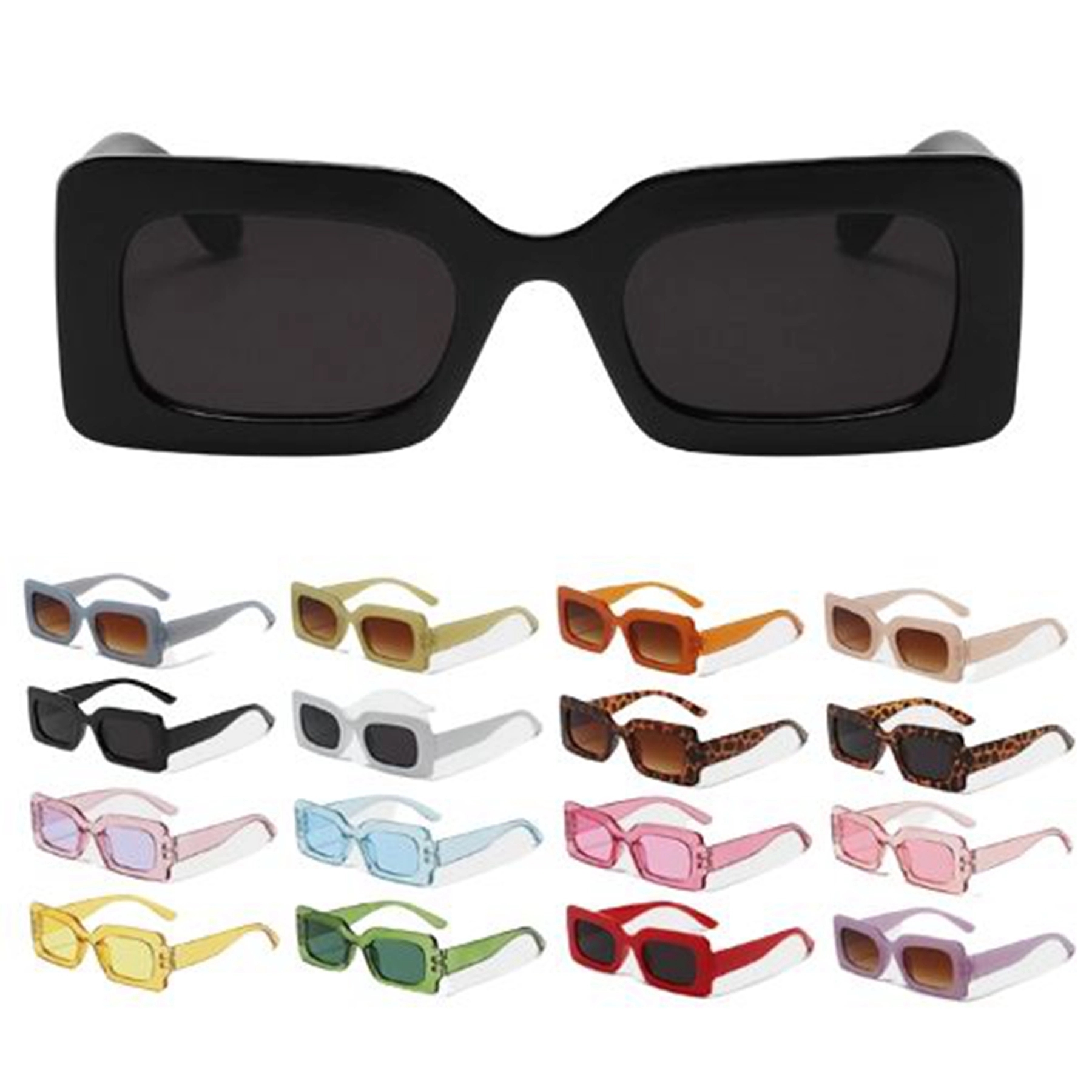 Rectangle Small Frame Square Sunglasses 6