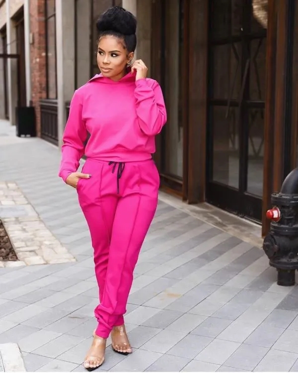 Custom Women's Hoodie Sweatsuit, custom hoodie or sweatshirt with logo imprint 6